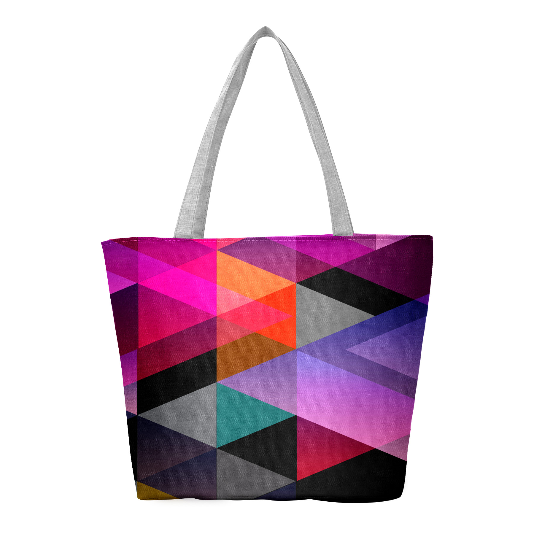 FlyFlyPromos - Canvas Tote Bag With Customized Pattern Image 2 - Promotional Product