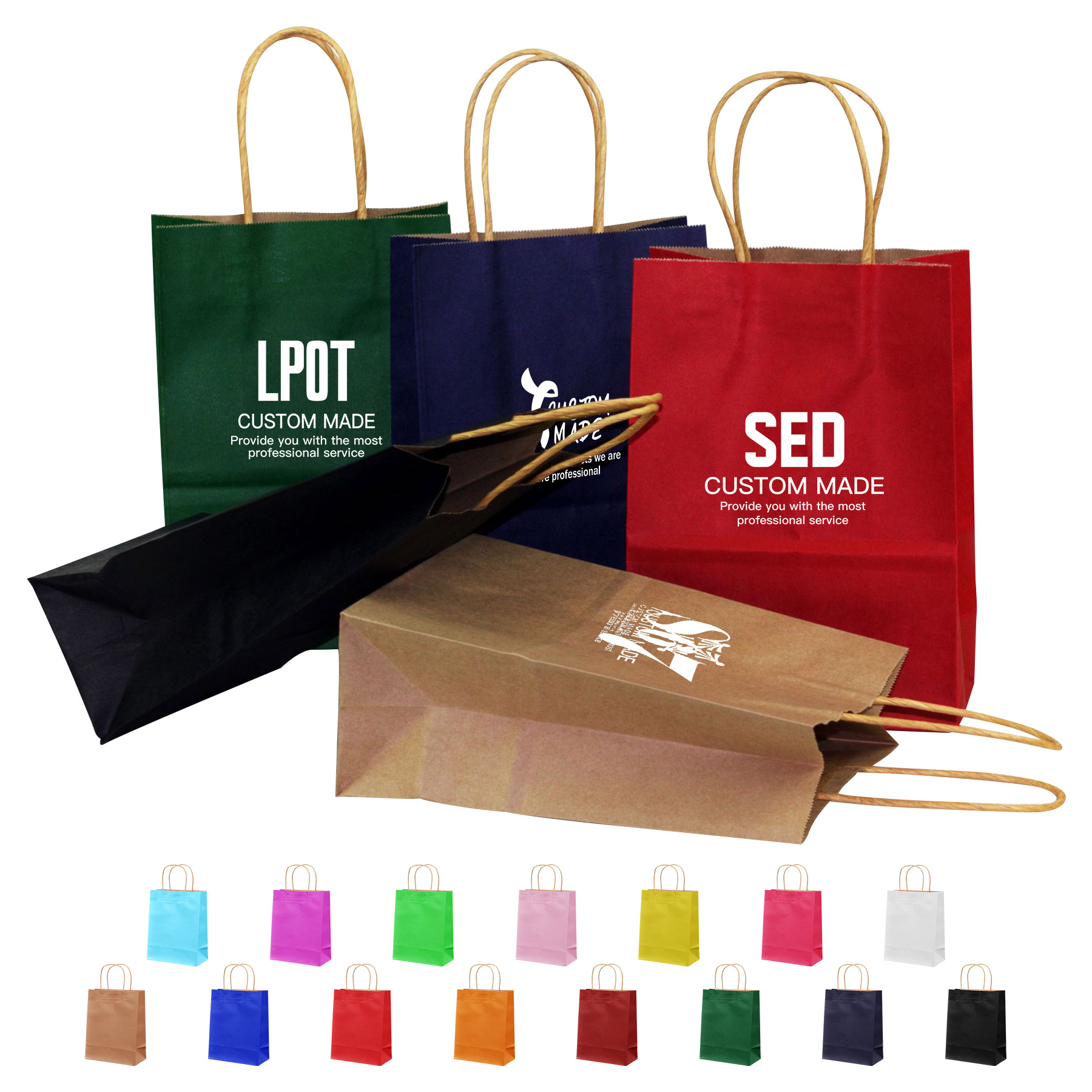 FlyFlyPromos - Kraft Paper Bags - Promotional Product