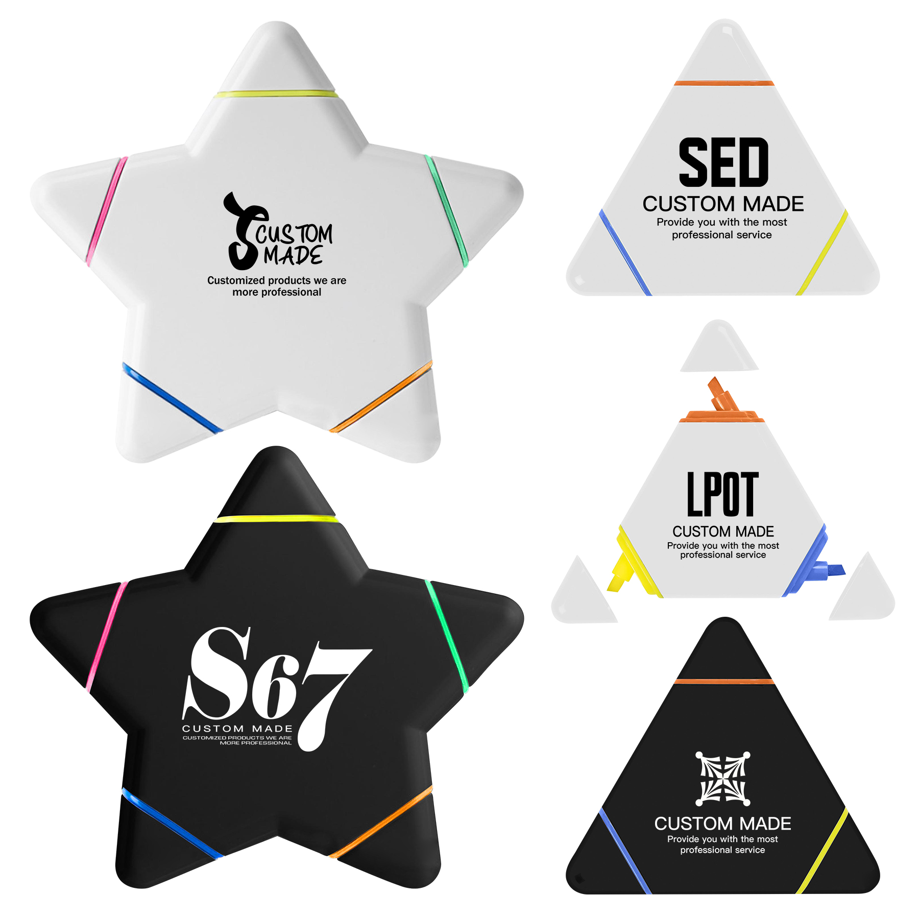 FlyFlyPromos - Five-color Highlighter - Promotional Product