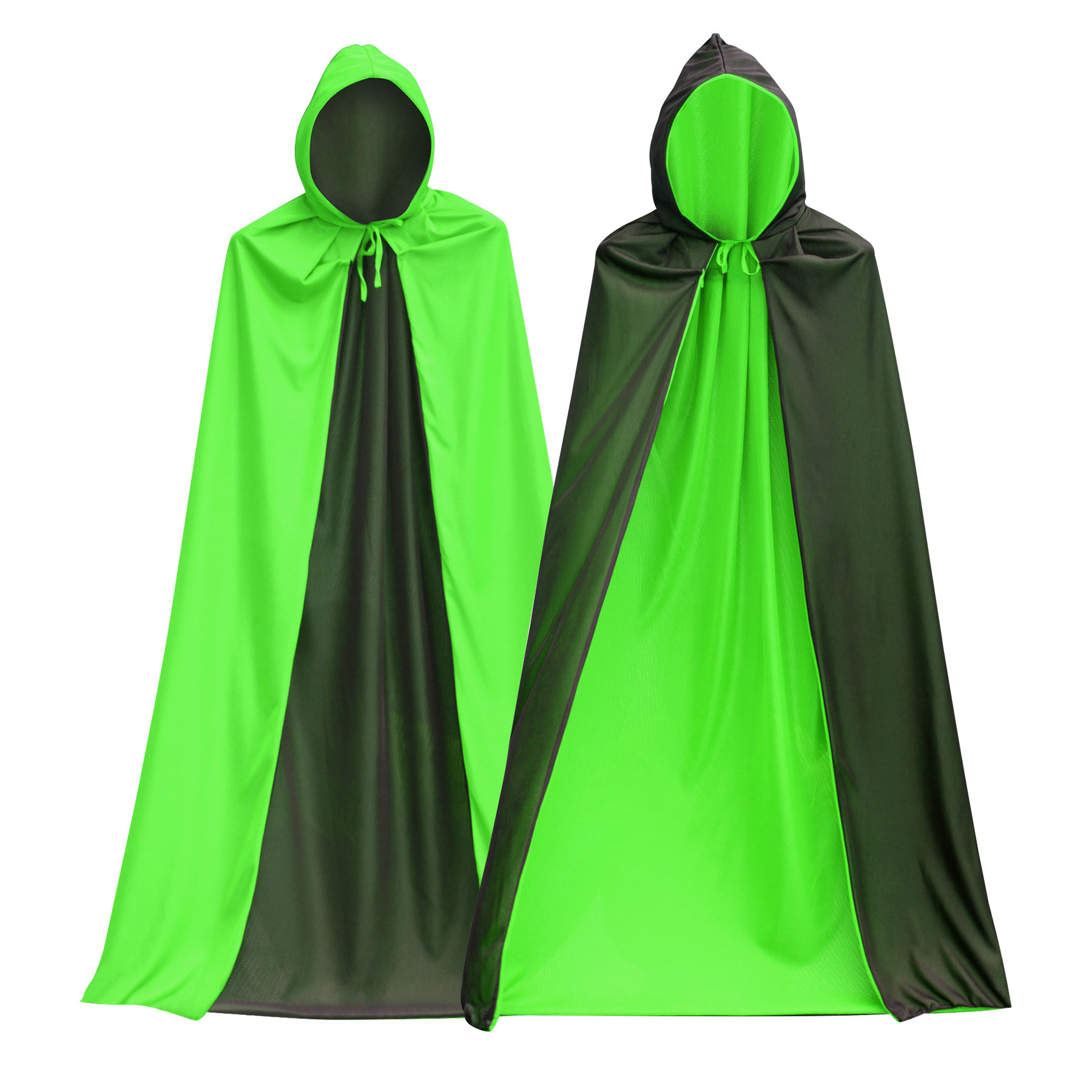 FlyFlyPromos - Double-sided Black Red Halloween Cape Image 7 - Promotional Product