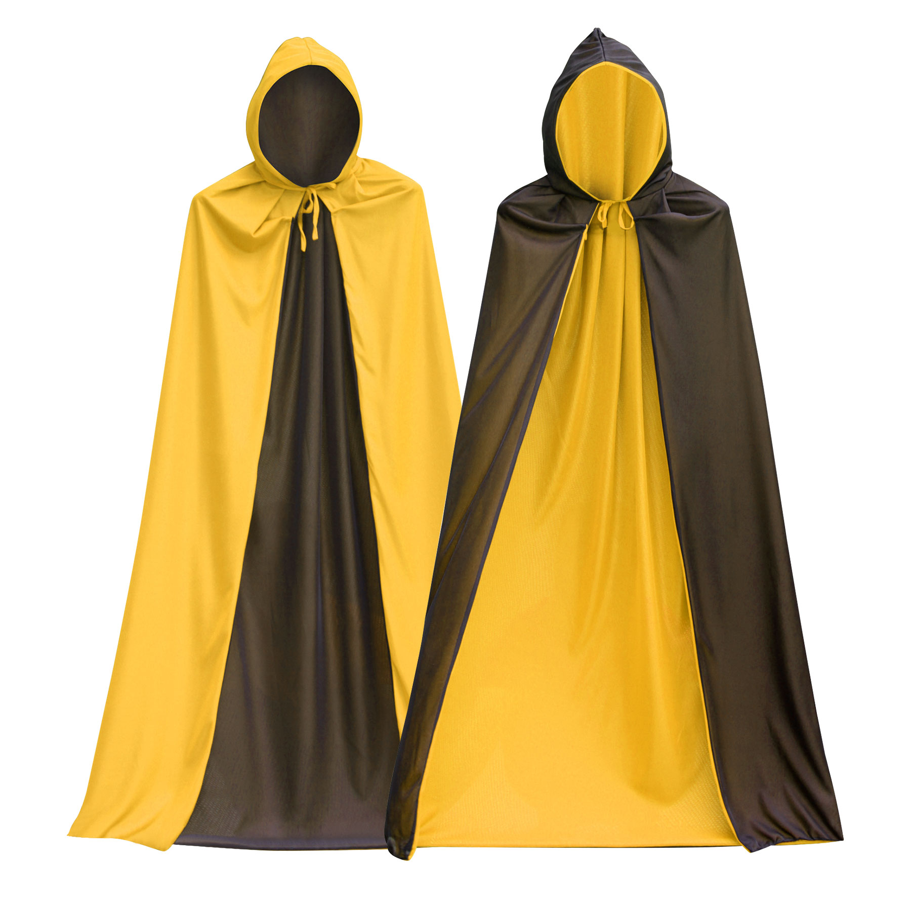 FlyFlyPromos - Double-sided Black Red Halloween Cape Image 2 - Promotional Product