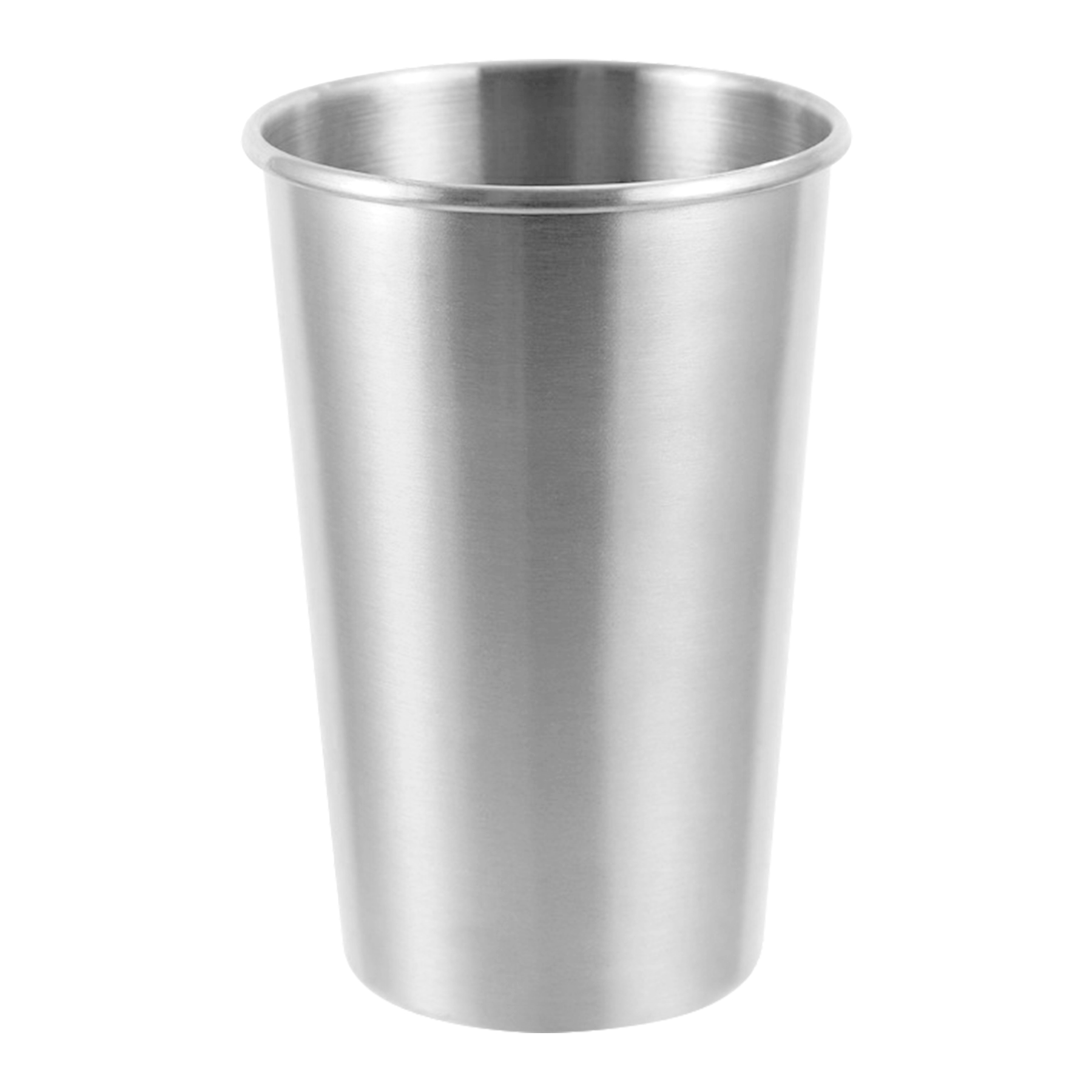 FlyFlyPromos - 16 oz Stainless Steel Pint Cup Water Tumbler Image 2 - Promotional Product