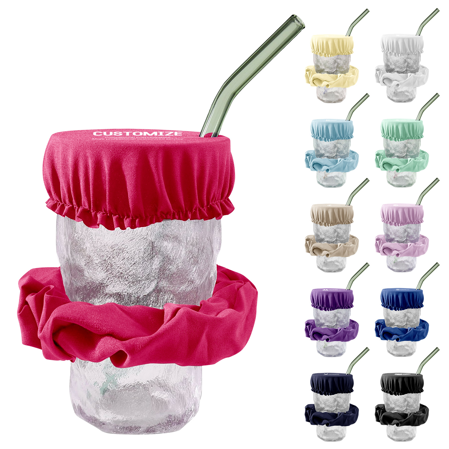 FlyFlyPromos - Colon Hair Loop Cup Lid Set - Promotional Product