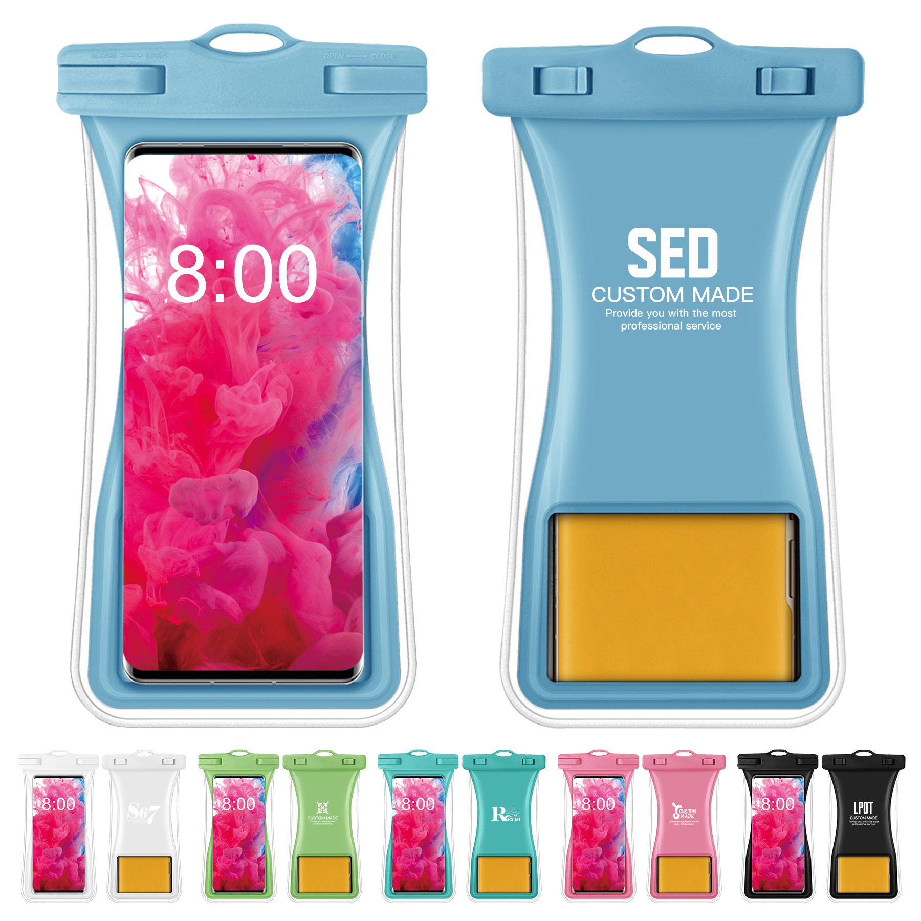 FlyFlyPromos - Floating Airbag Waterproof Mobile Phone Bag - Promotional Product
