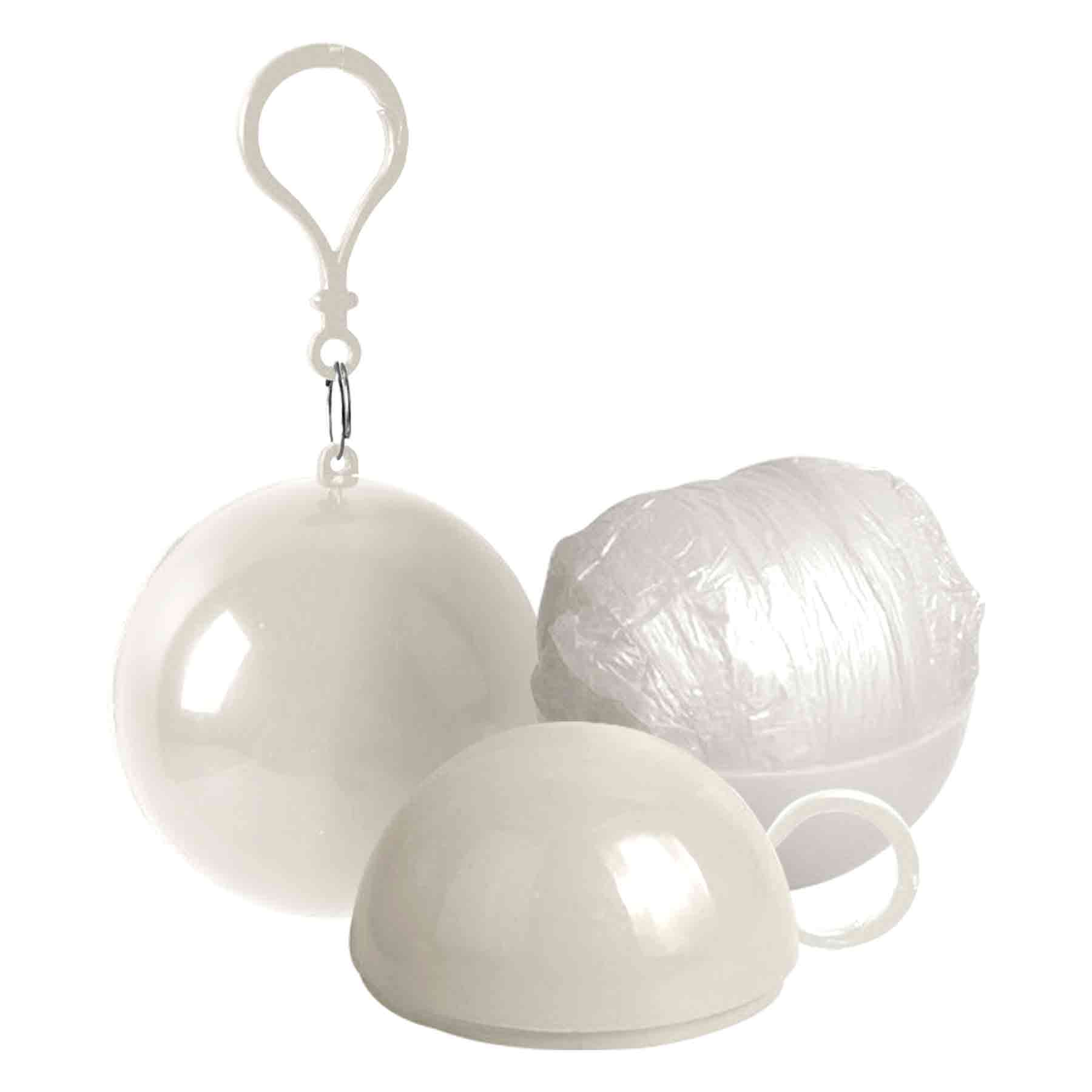FlyFlyPromos - Disposable Raincoat Ponchos with Keychain Ball Image 4 - Promotional Product