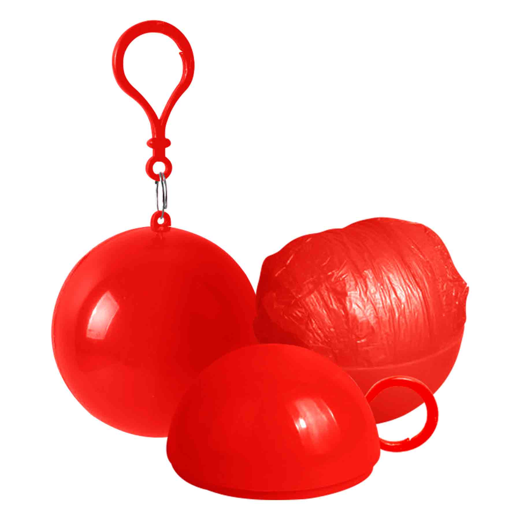 FlyFlyPromos - Disposable Raincoat Ponchos with Keychain Ball Image 11 - Promotional Product