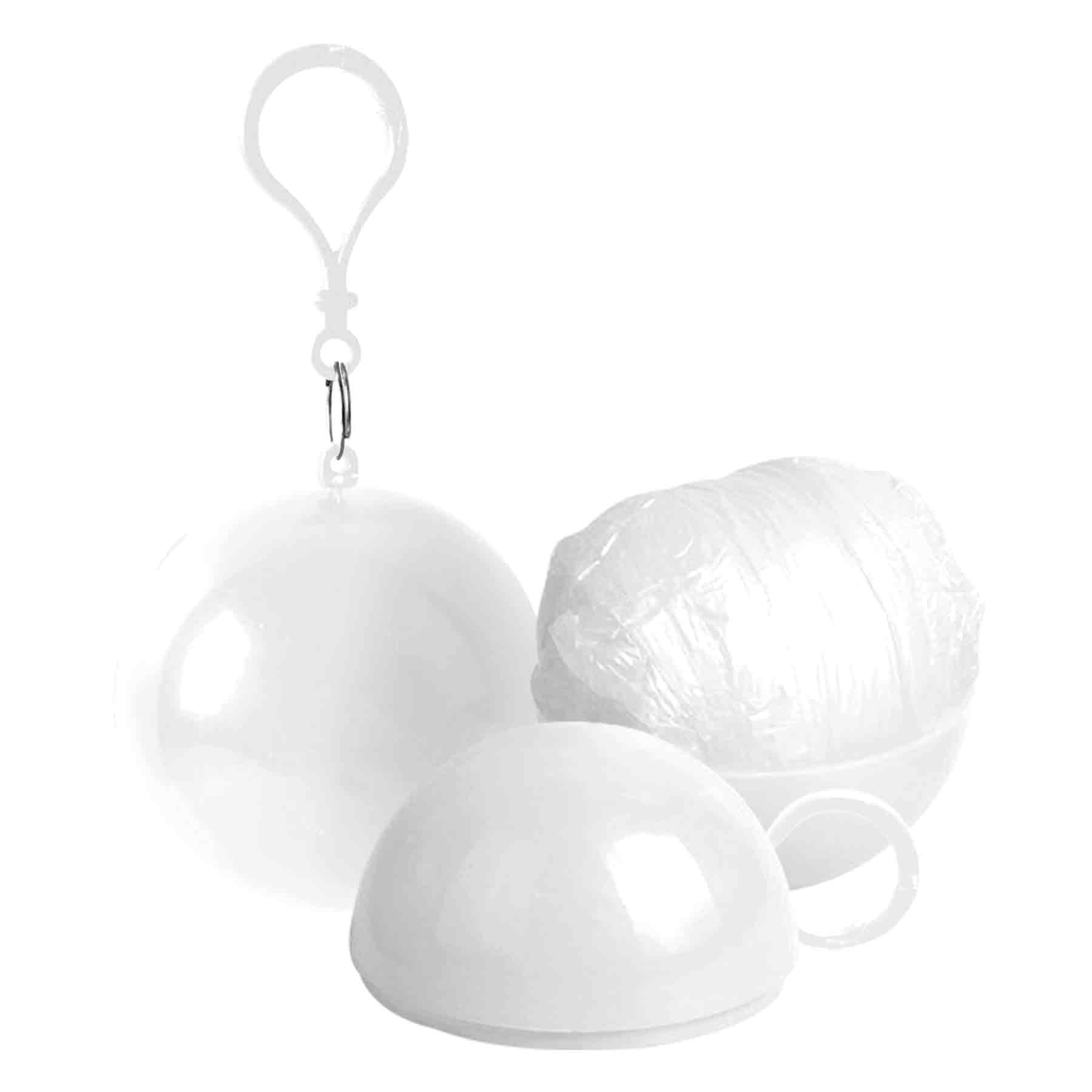 FlyFlyPromos - Disposable Raincoat Ponchos with Keychain Ball Image 7 - Promotional Product