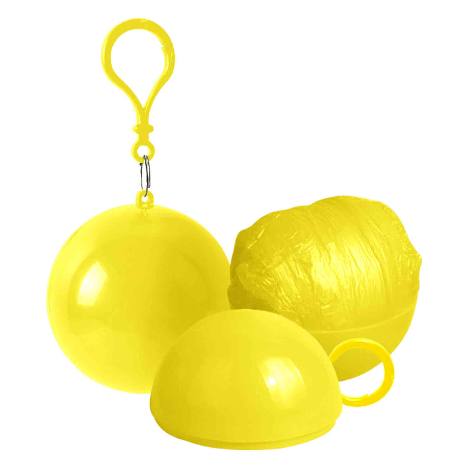 FlyFlyPromos - Disposable Raincoat Ponchos with Keychain Ball Image 6 - Promotional Product