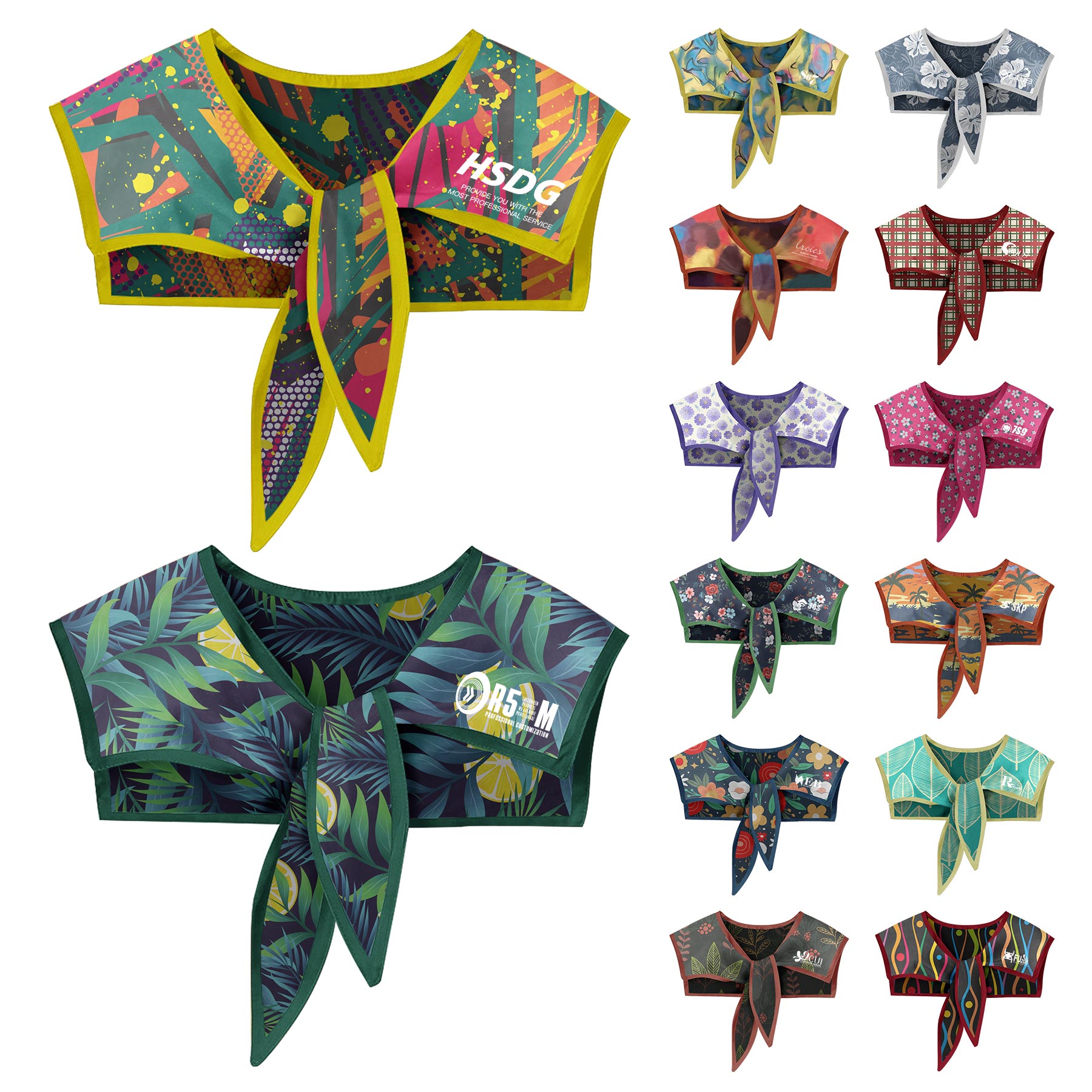 FlyFlyPromos - Fake Collar Shawl / Scarf - Promotional Product