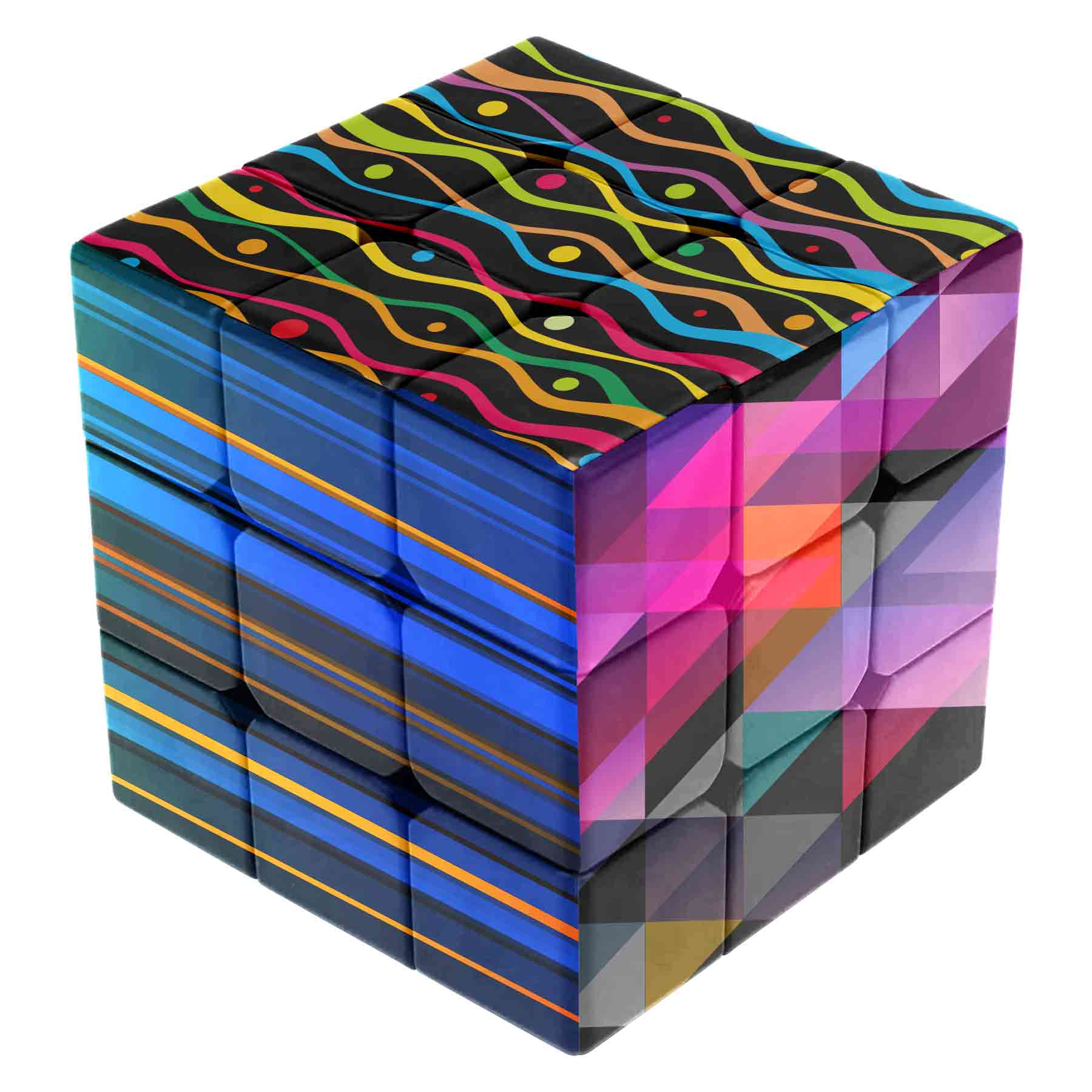 FlyFlyPromos - Puzzle Fidget Cube Image 4 - Promotional Product