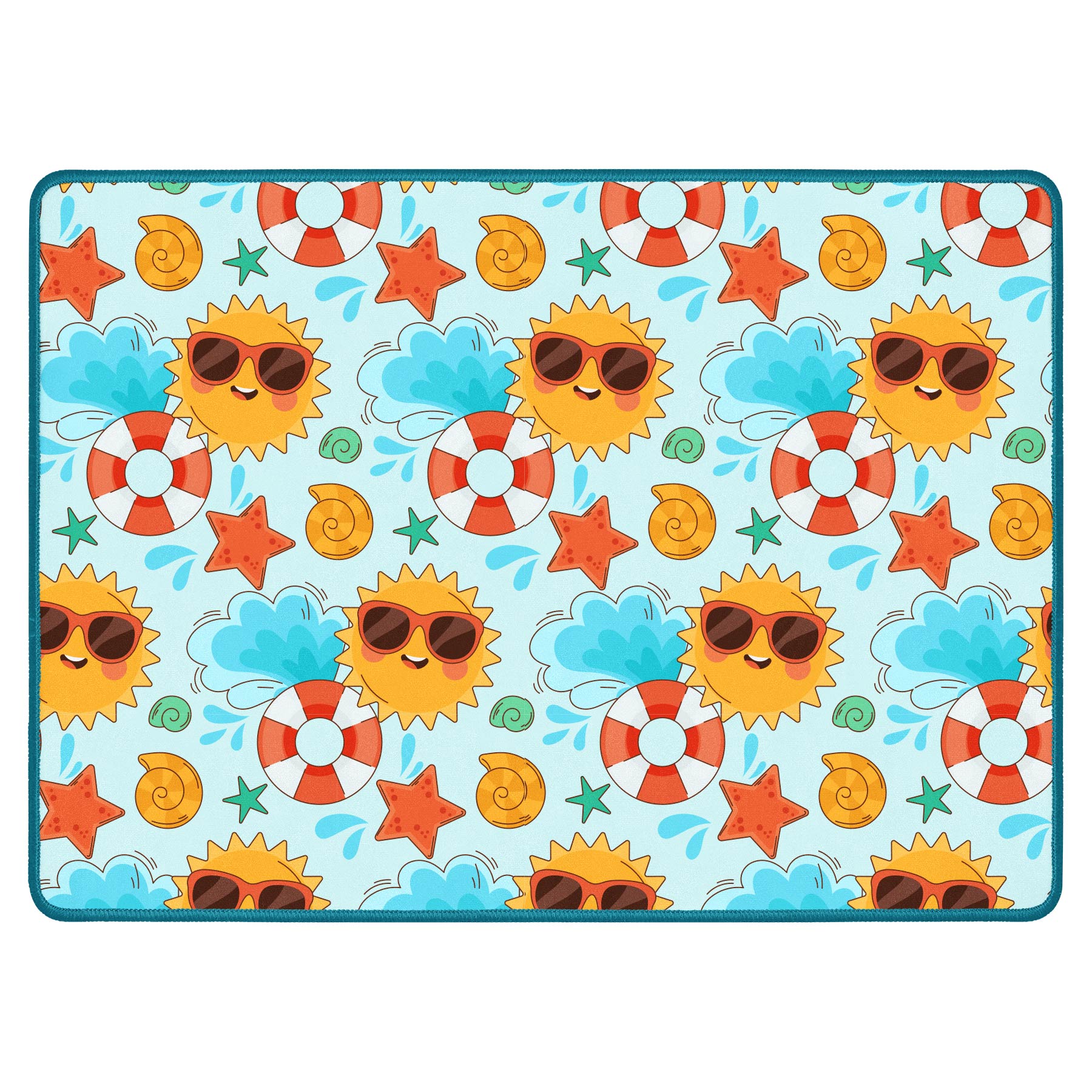 FlyFlyPromos - 8&quot; x 9&quot; Rubber Office Mouse Pads Image 3 - Promotional Product