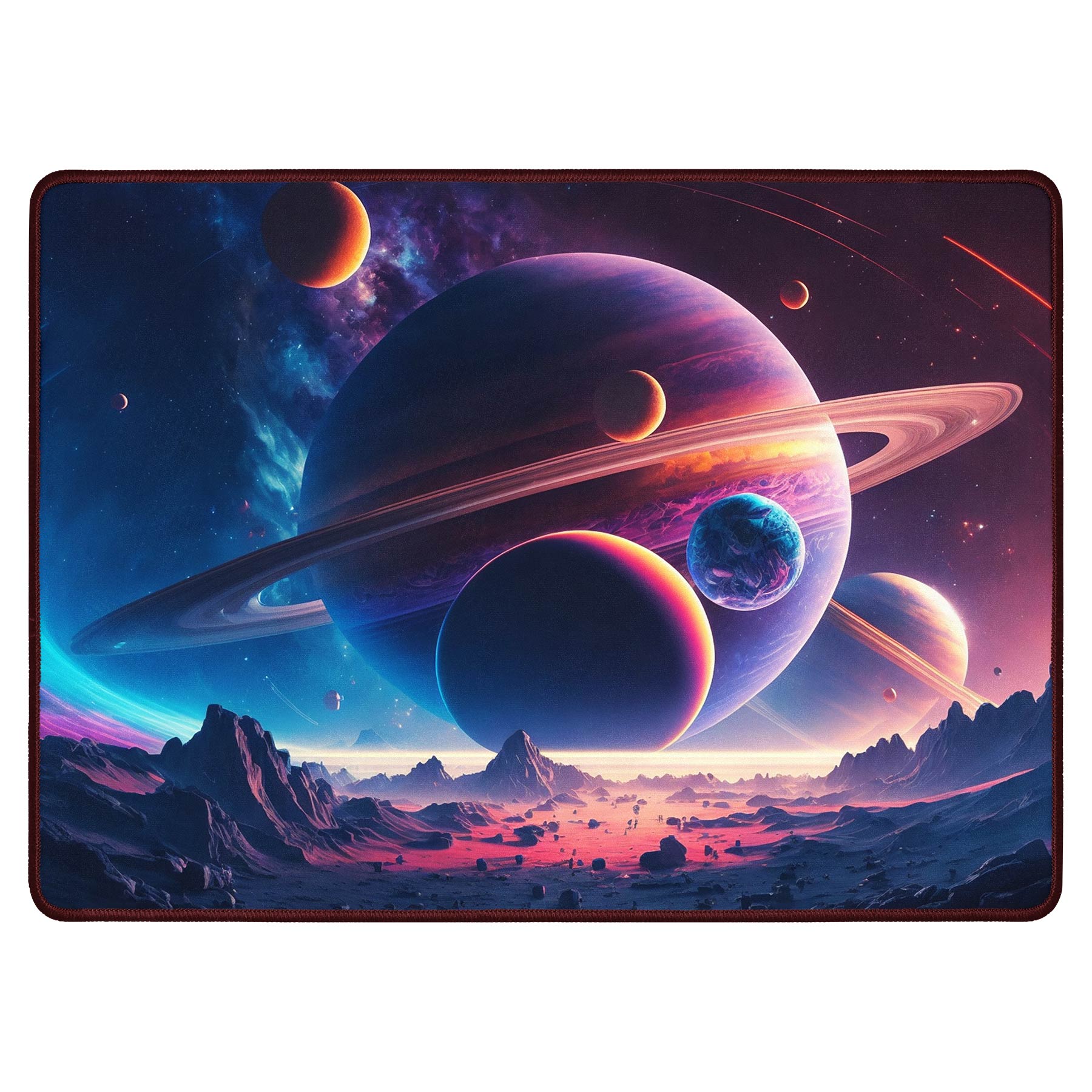 FlyFlyPromos - 8&quot; x 9&quot; Rubber Office Mouse Pads Image 24 - Promotional Product