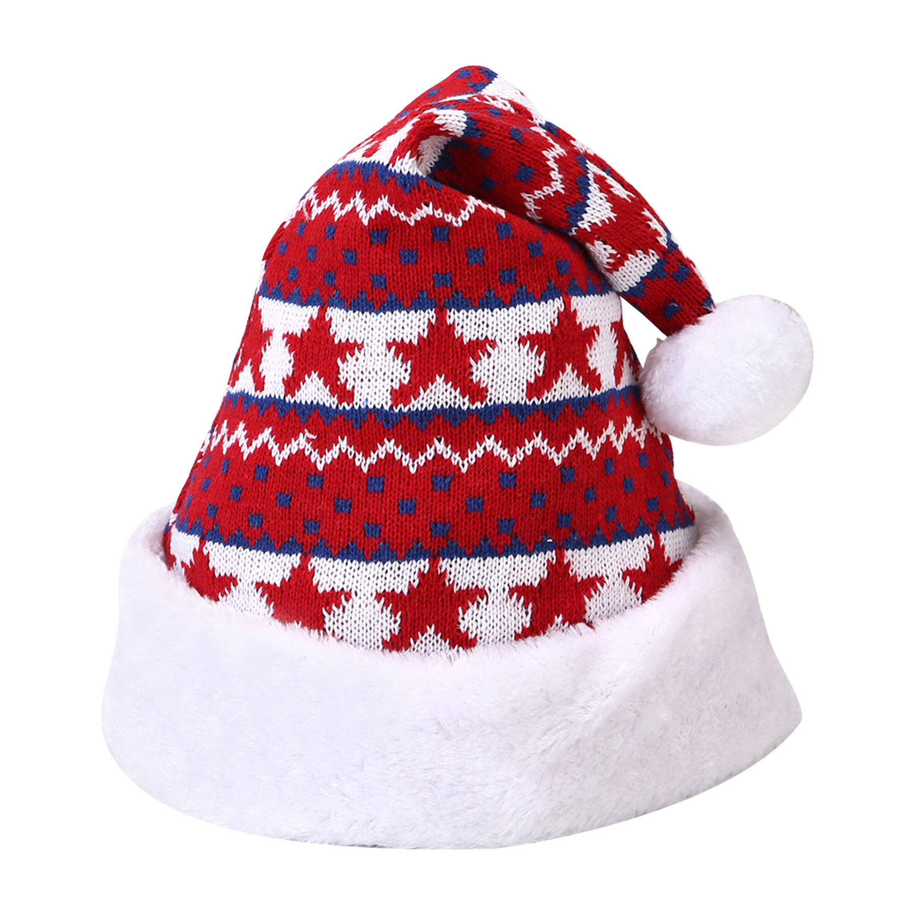 FlyFlyPromos - Acrylic Christmas Long Tail Beanie Hat Image 5 - Promotional Product