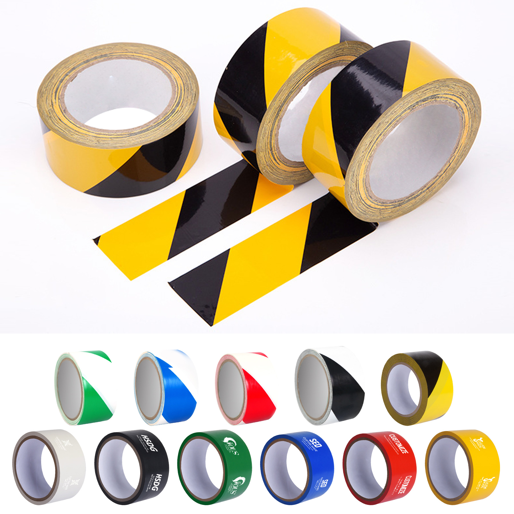 FlyFlyPromos - 328' L x 3'' H PE Barricade Caution Tape Image 2 - Promotional Product