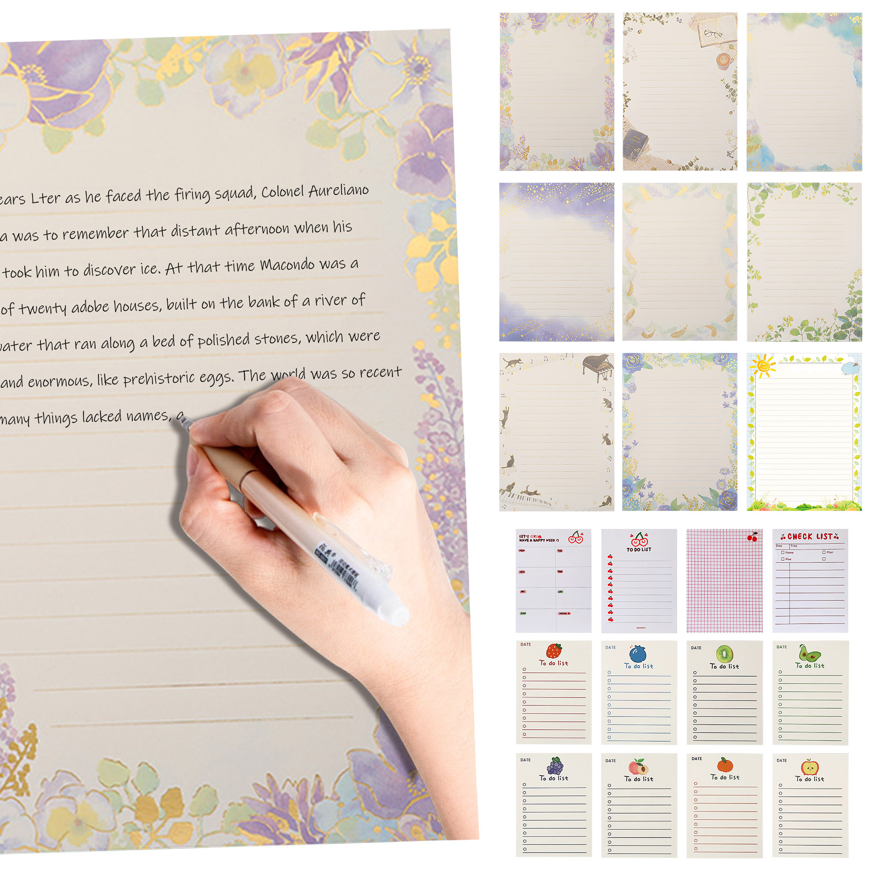 FlyFlyPromos - 5&quot; x 7&quot; Full-color Scratch Pad with 50 Sheets - Promotional Product