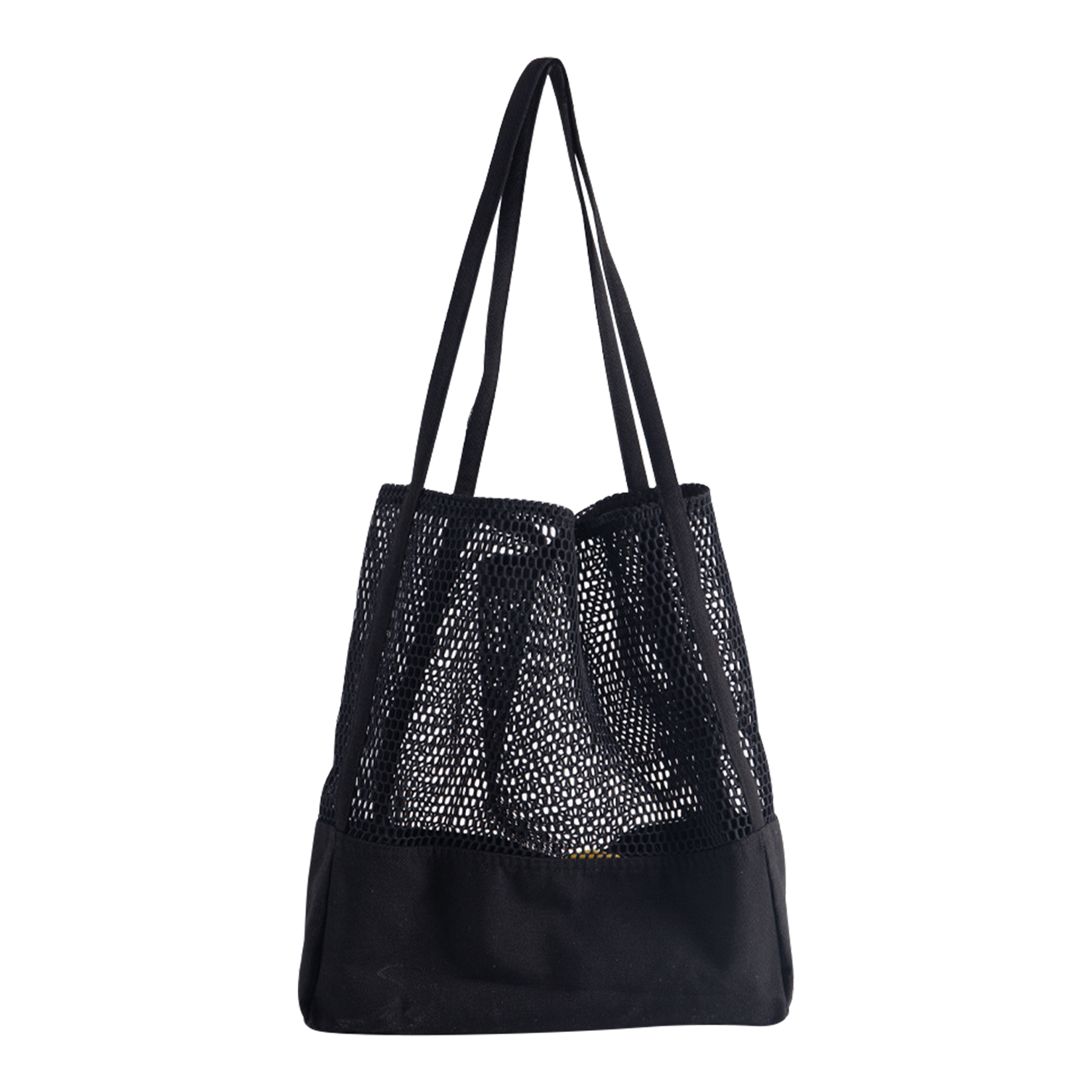FlyFlyPromos - Embroidered Mesh Shoulder Tote Bag Image 3 - Promotional Product