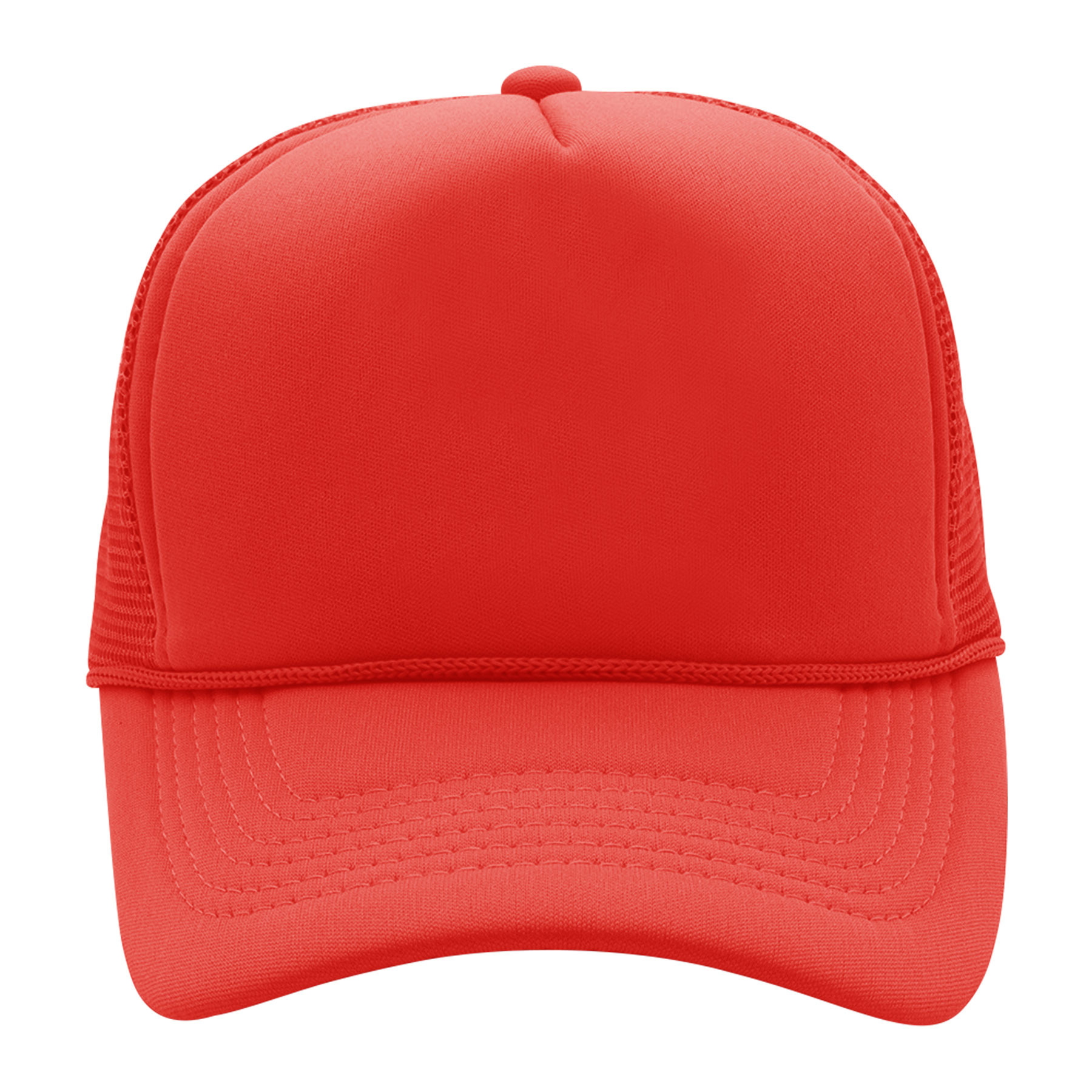 FlyFlyPromos - Full Color Embroidered Trucker Hat Image 8 - Promotional Product