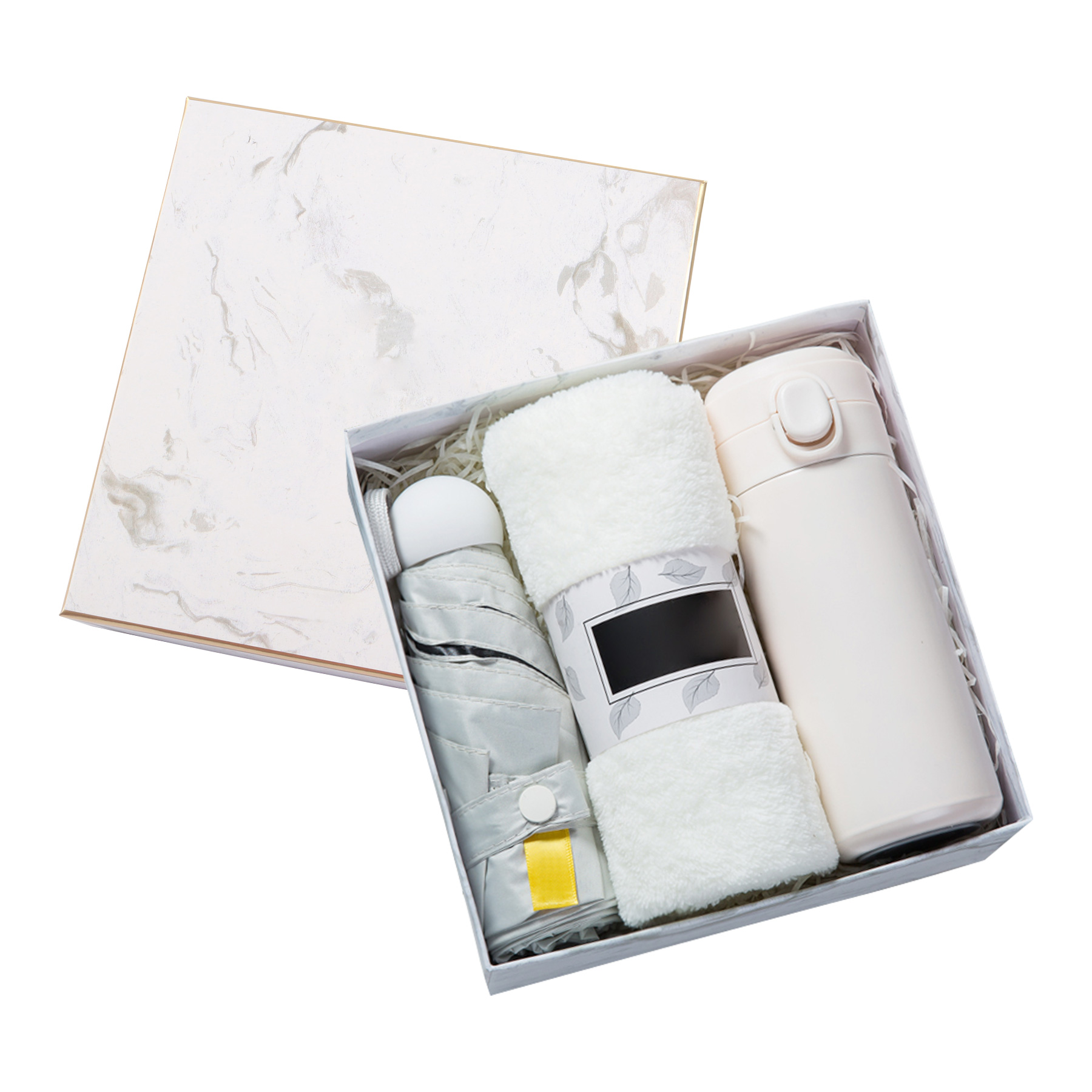 FlyFlyPromos - Gift Set with Umbrella, Towel, Handheld Fan Image 6 - Promotional Product