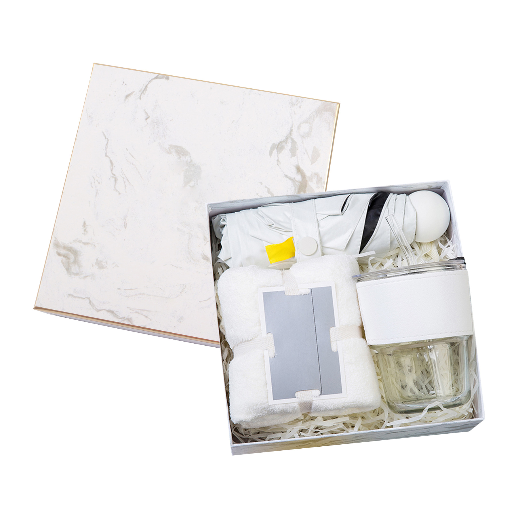 FlyFlyPromos - Gift Set with Umbrella, Towel, Handheld Fan Image 10 - Promotional Product