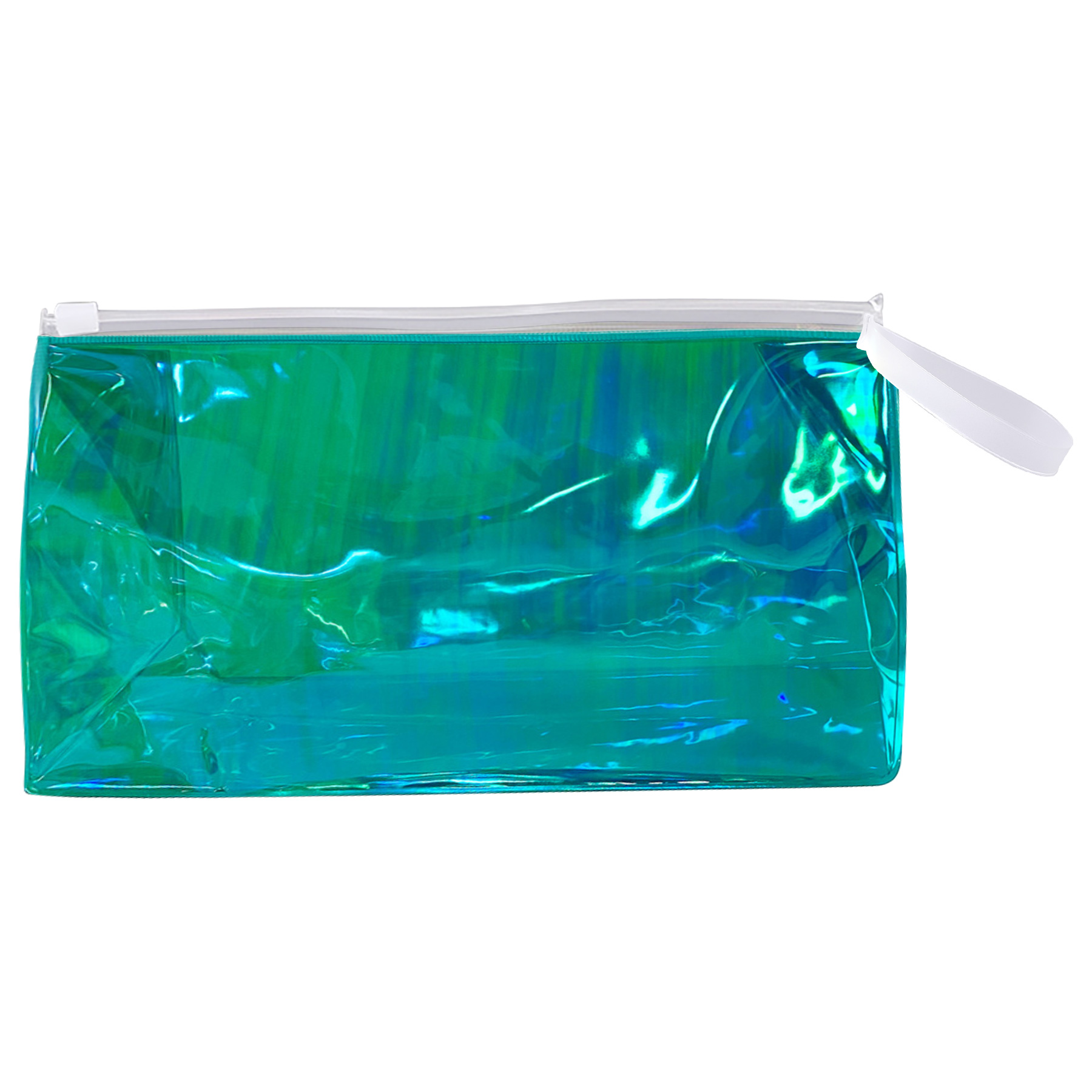 FlyFlyPromos - Holographic PVC Cosmetic Bag with Ziplock Image 6 - Promotional Product