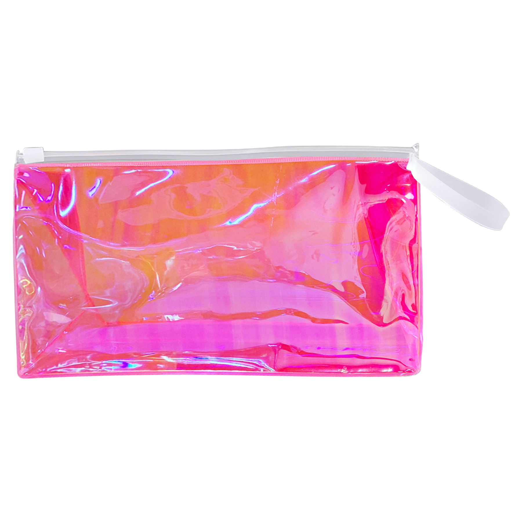 FlyFlyPromos - Holographic PVC Cosmetic Bag with Ziplock Image 3 - Promotional Product