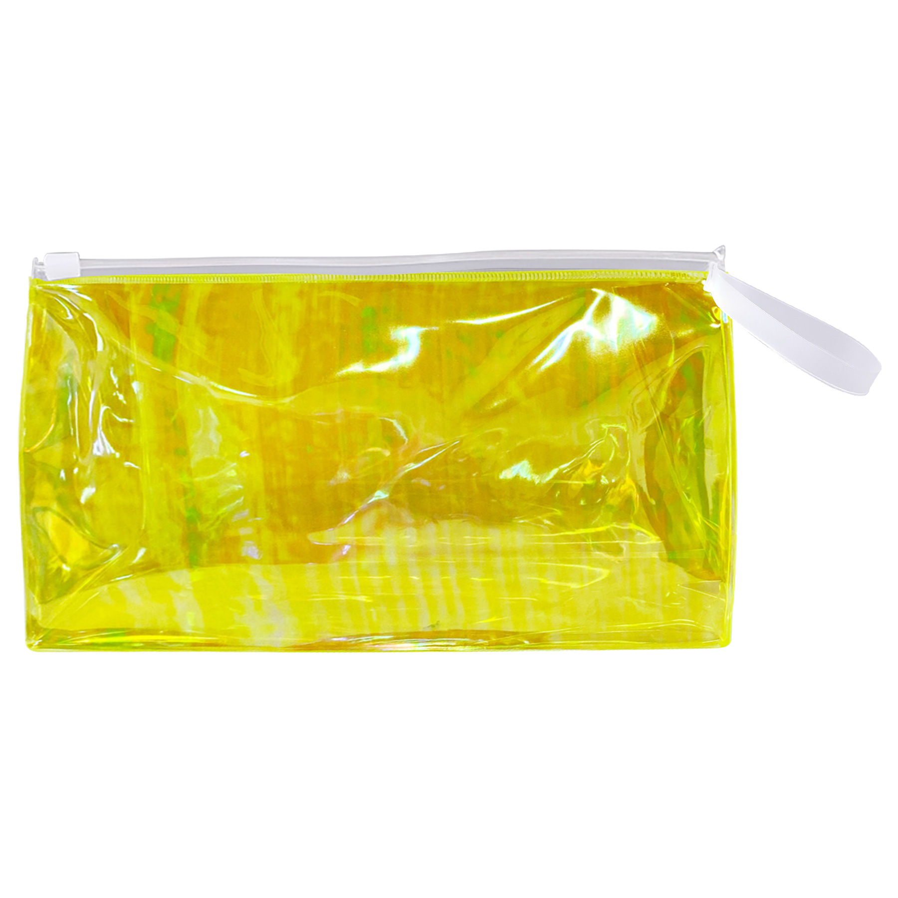 FlyFlyPromos - Holographic PVC Cosmetic Bag with Ziplock Image 2 - Promotional Product