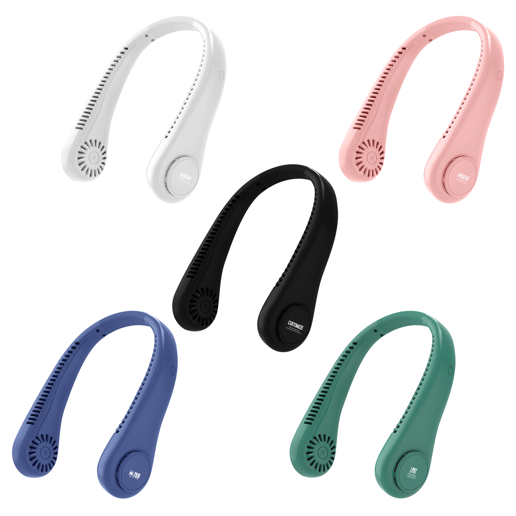 FlyFlyPromos - Neck Hanging Fan - Promotional Product