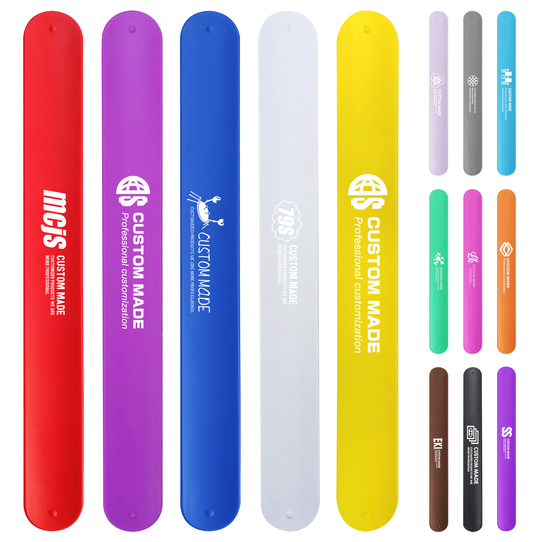FlyFlyPromos - Silicone Slap Bracelet - Promotional Product