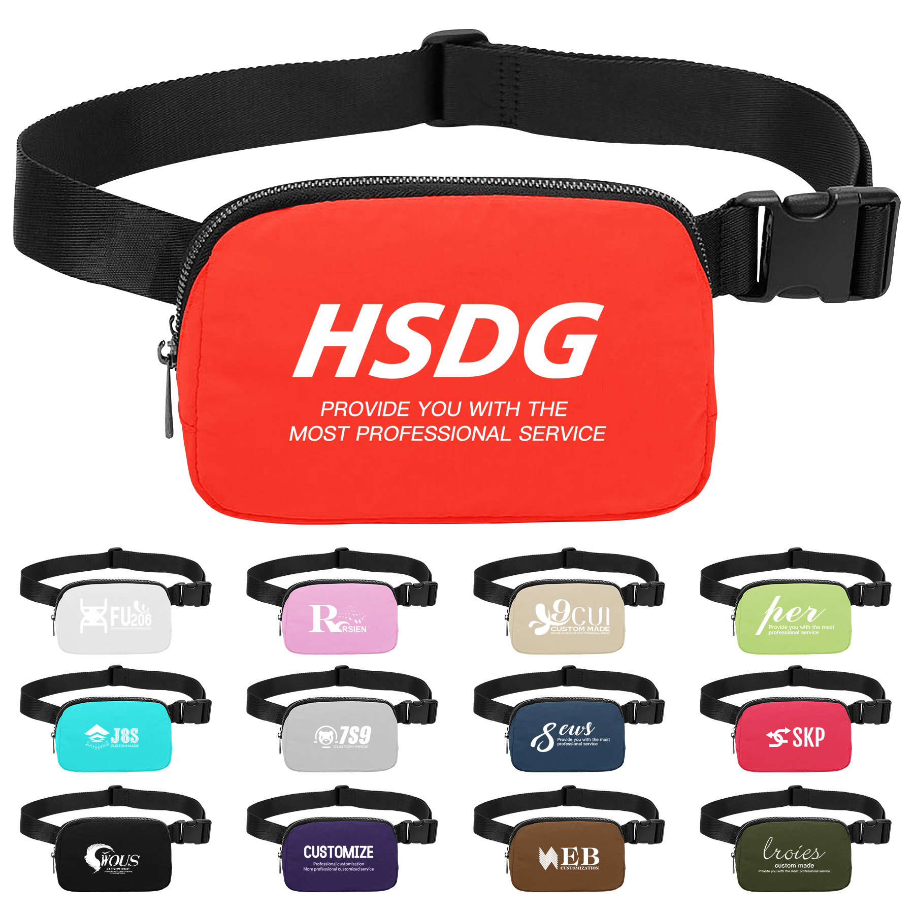 FlyFlyPromos - Mini Belt Fanny Bag - Promotional Product