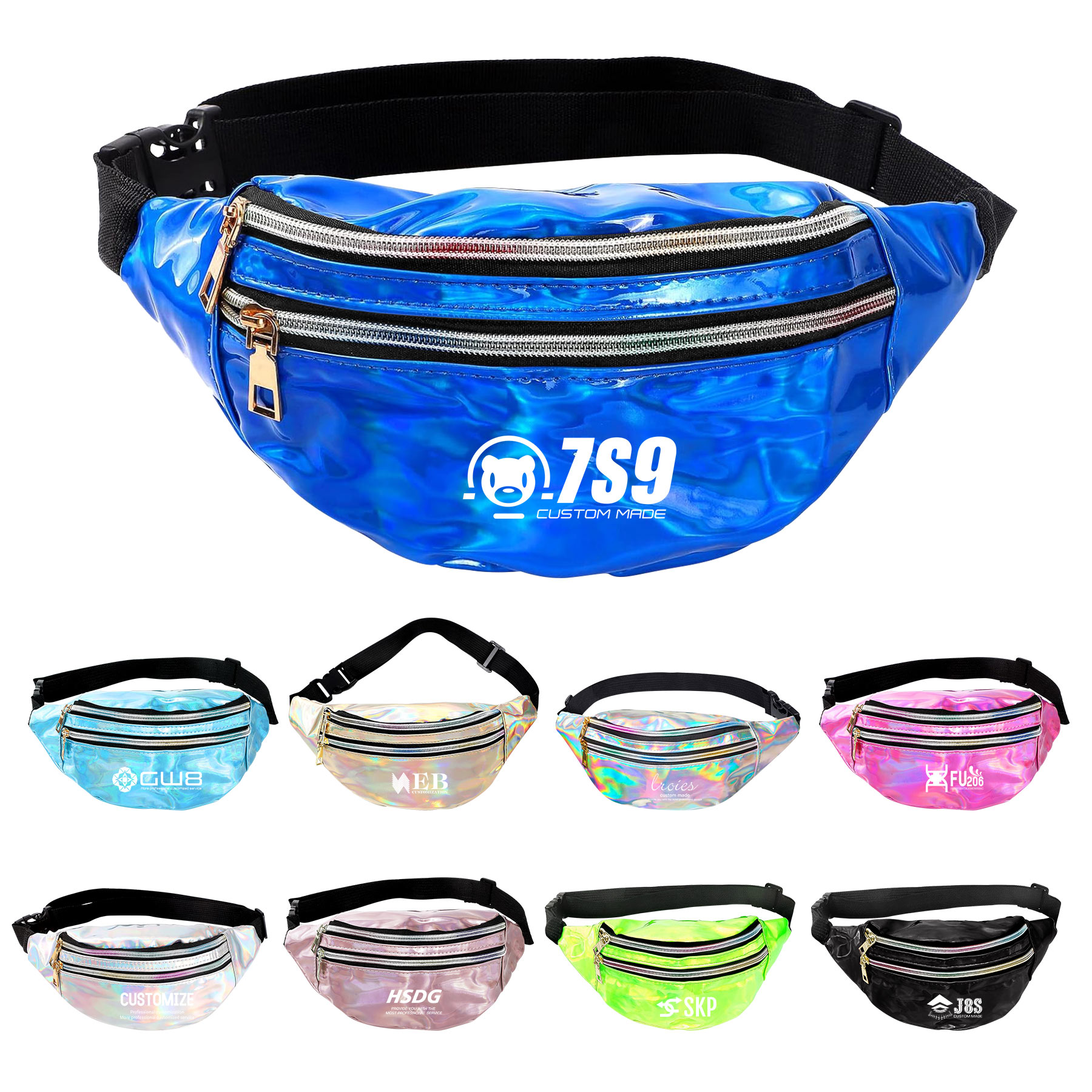 FlyFlyPromos - Holographic Fanny Bag - Promotional Product