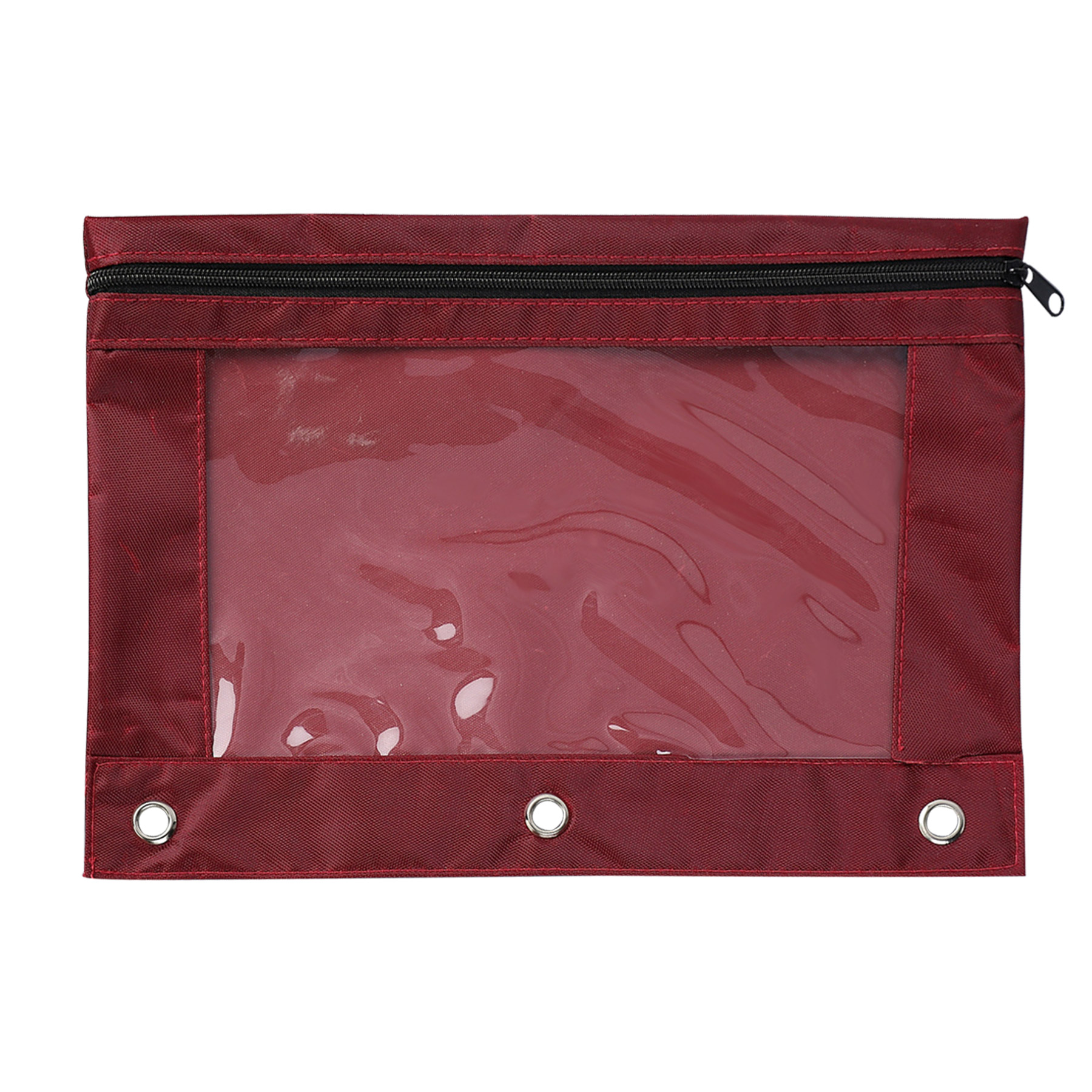 FlyFlyPromos - Three Ring Zipper Pencil Pouch Image 9 - Promotional Product