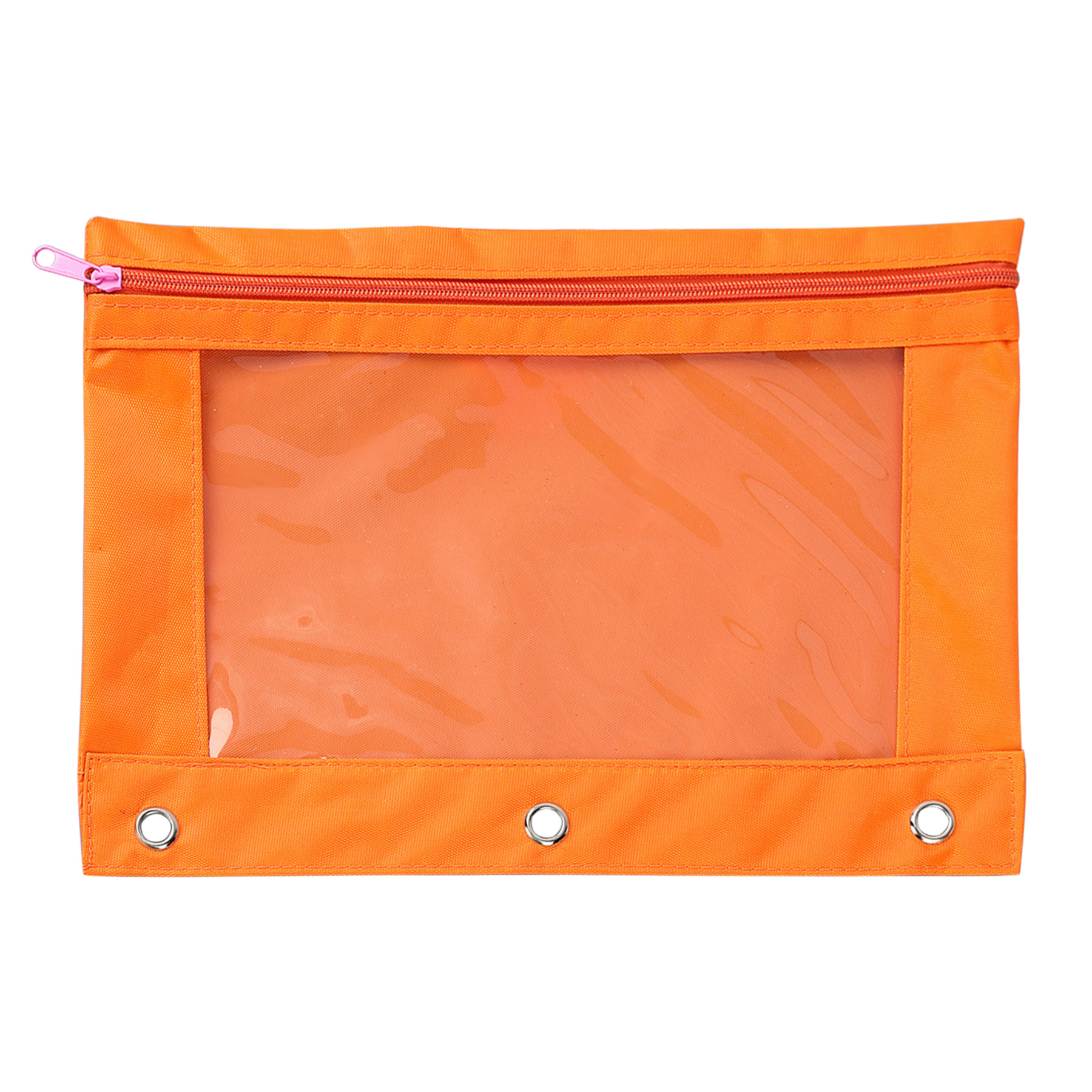 FlyFlyPromos - Three Ring Zipper Pencil Pouch Image 8 - Promotional Product