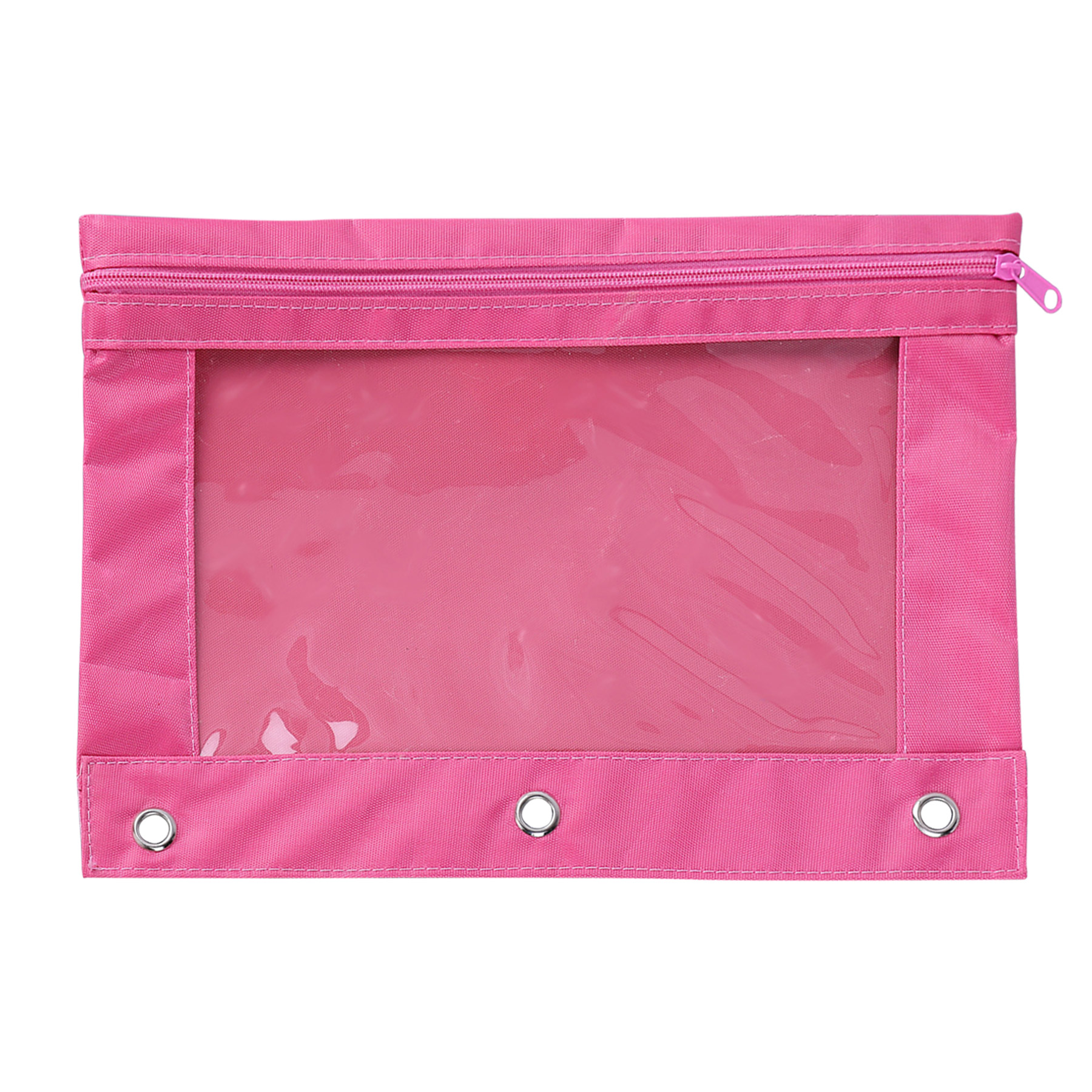 FlyFlyPromos - Three Ring Zipper Pencil Pouch Image 7 - Promotional Product