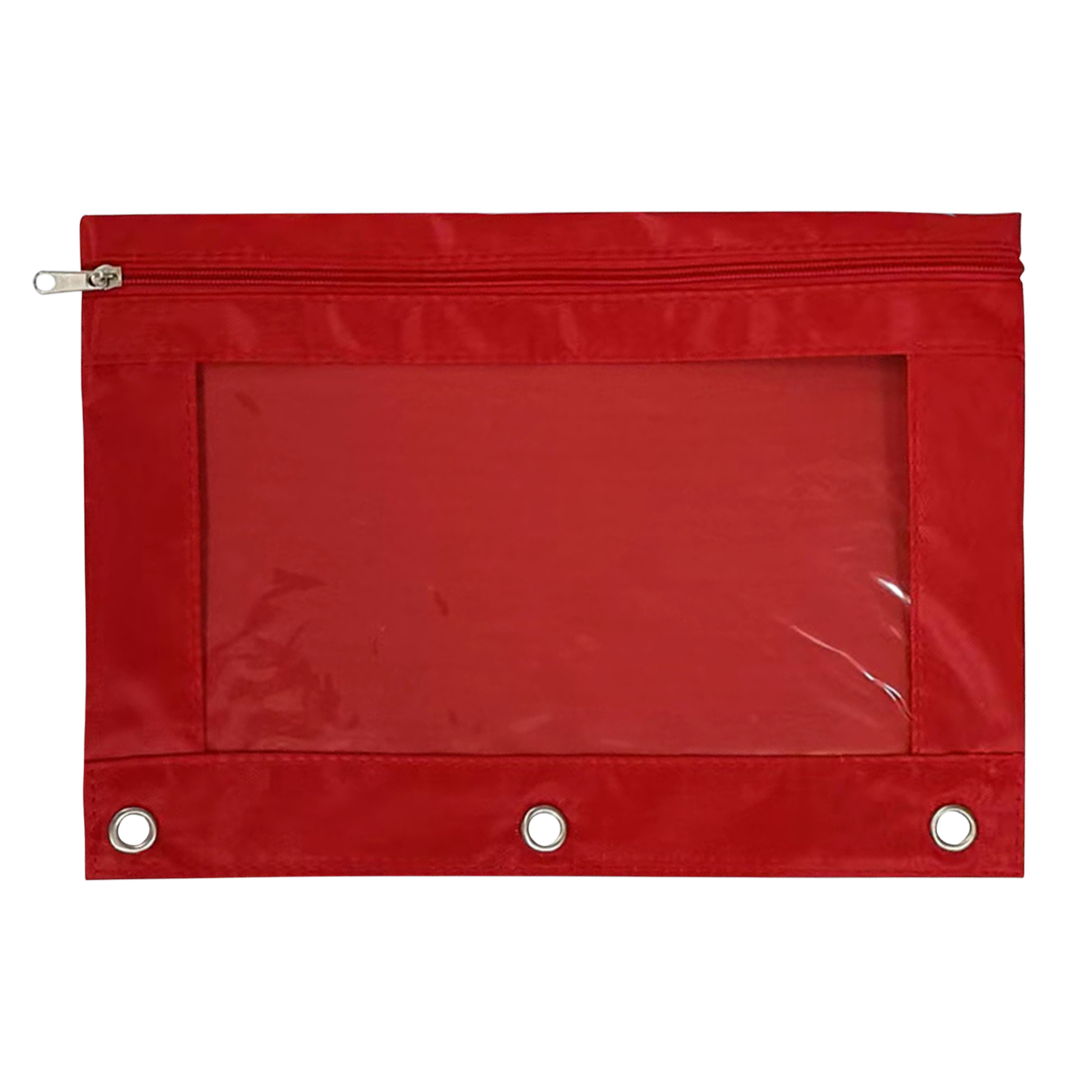 FlyFlyPromos - Three Ring Zipper Pencil Pouch Image 5 - Promotional Product