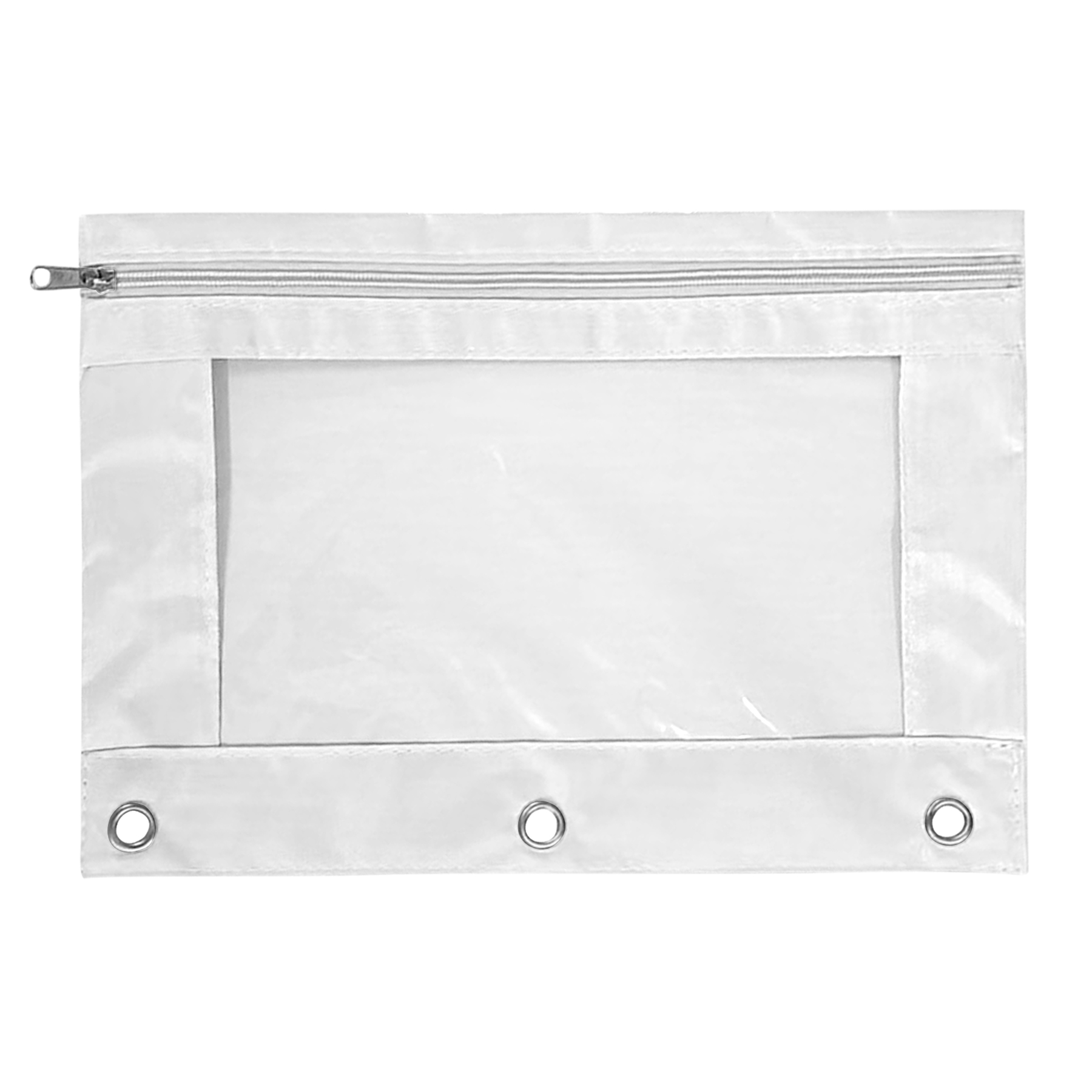 FlyFlyPromos - Three Ring Zipper Pencil Pouch Image 3 - Promotional Product