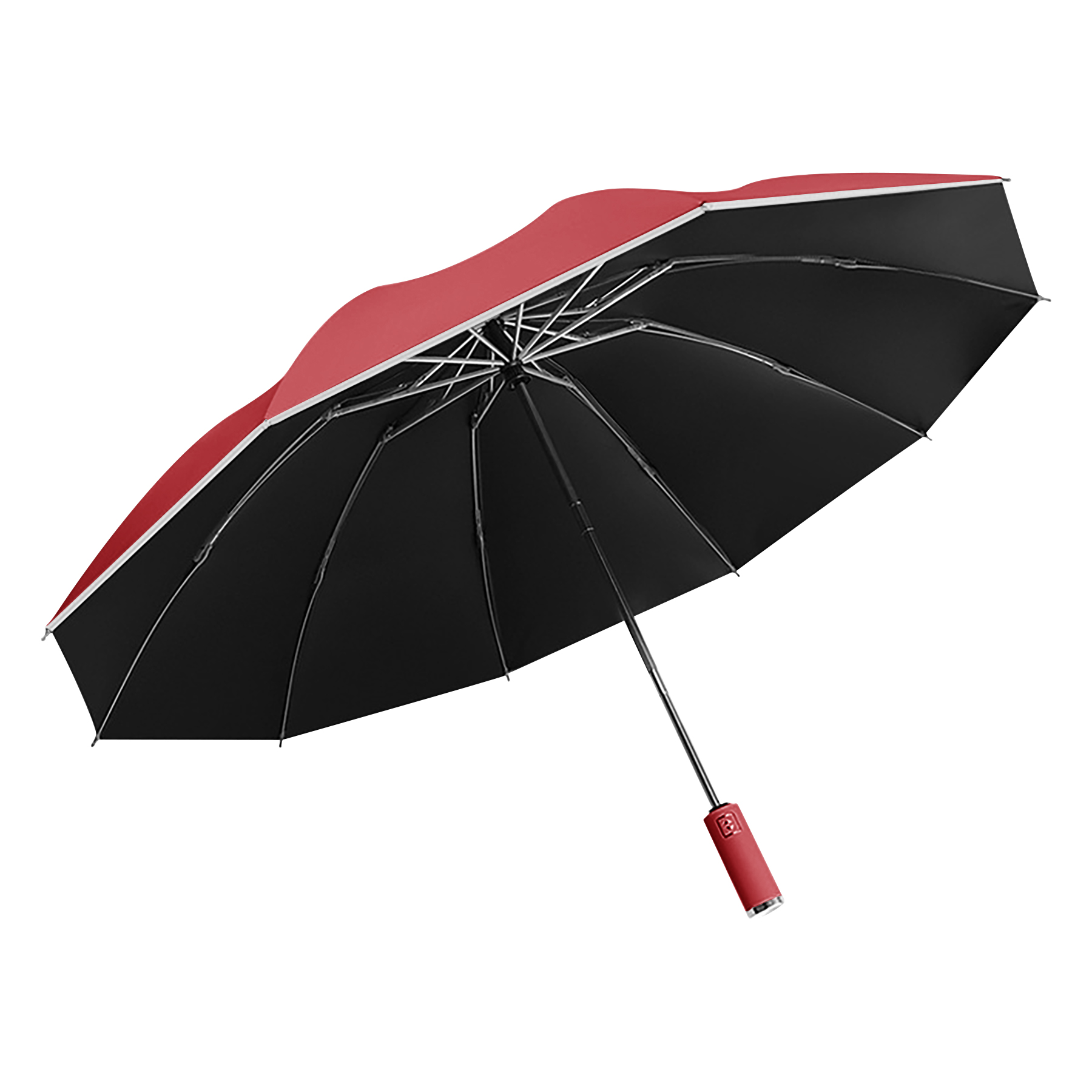 FlyFlyPromos - Sunny and Rainy Umbrella with Reflective Strip Image 2 - Promotional Product