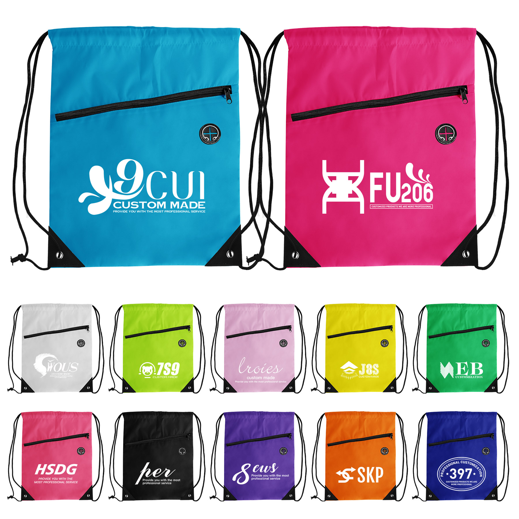 FlyFlyPromos - Drawstring Bag - Promotional Product