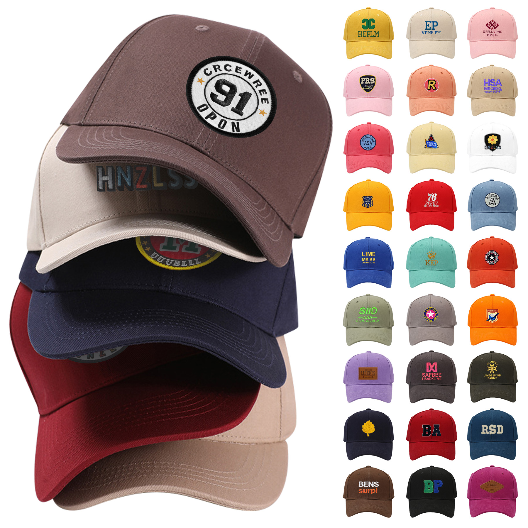 FlyFlyPromos - 6 Panel Baseball Cap - Promotional Product