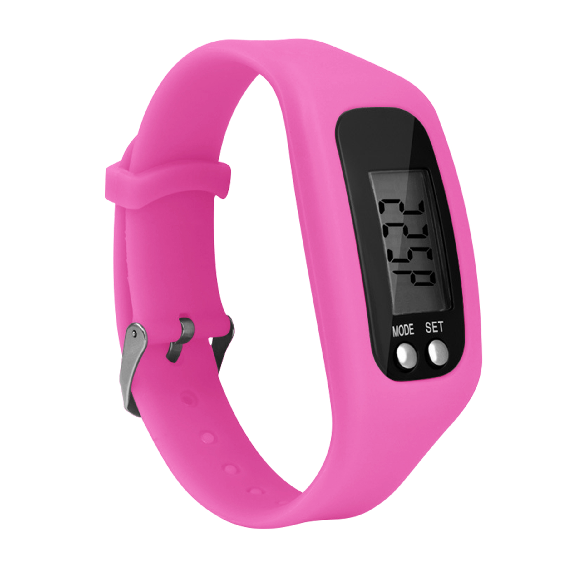 FlyFlyPromos - Fitness Running Silicon Sport Watch Pedometer Image 9 - Promotional Product