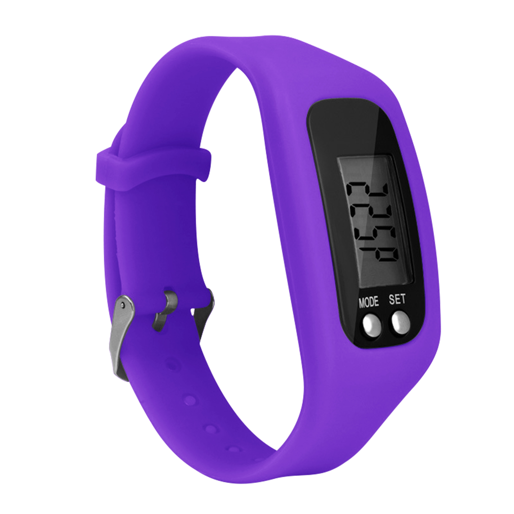 FlyFlyPromos - Fitness Running Silicon Sport Watch Pedometer Image 8 - Promotional Product
