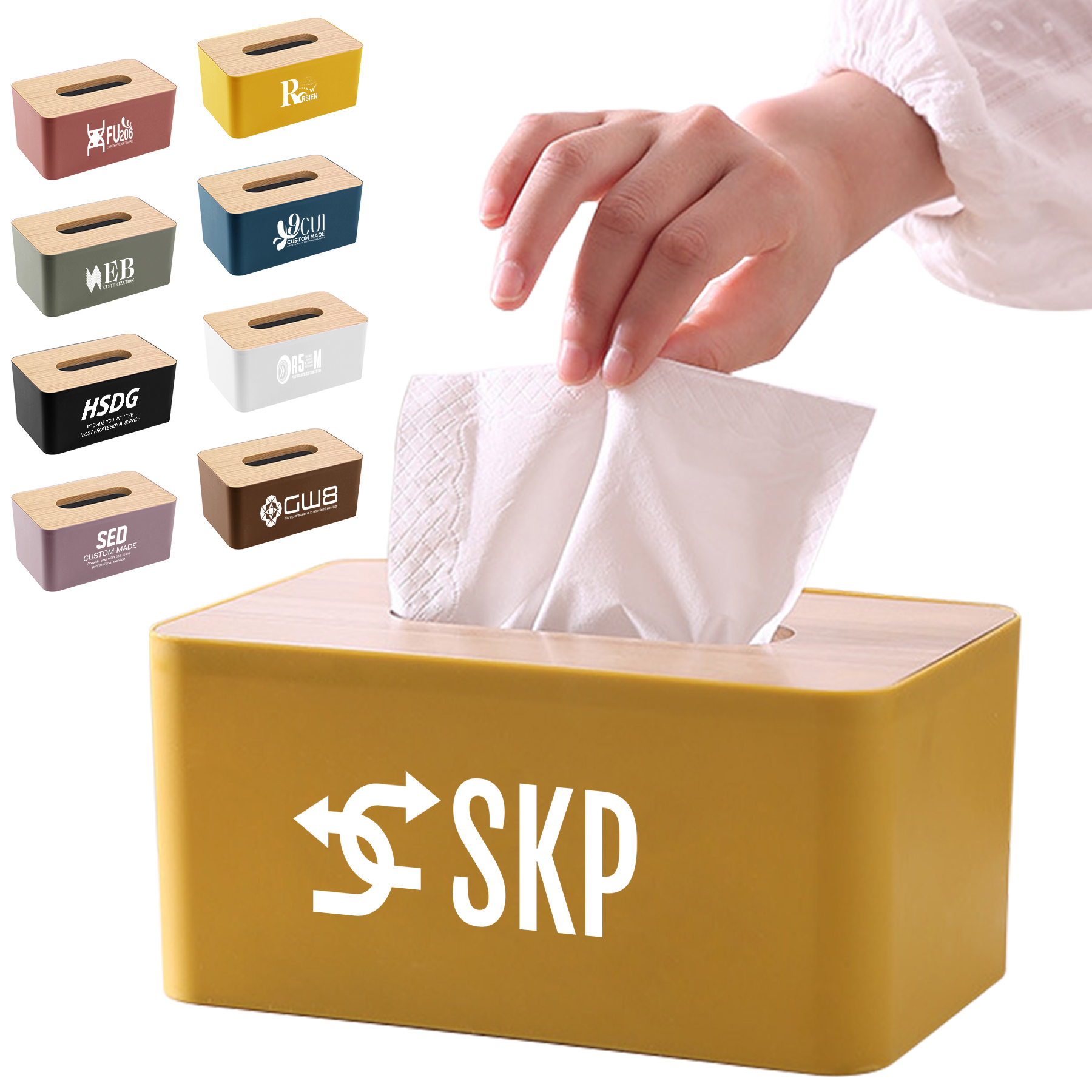 FlyFlyPromos - Tissue Box - Promotional Product