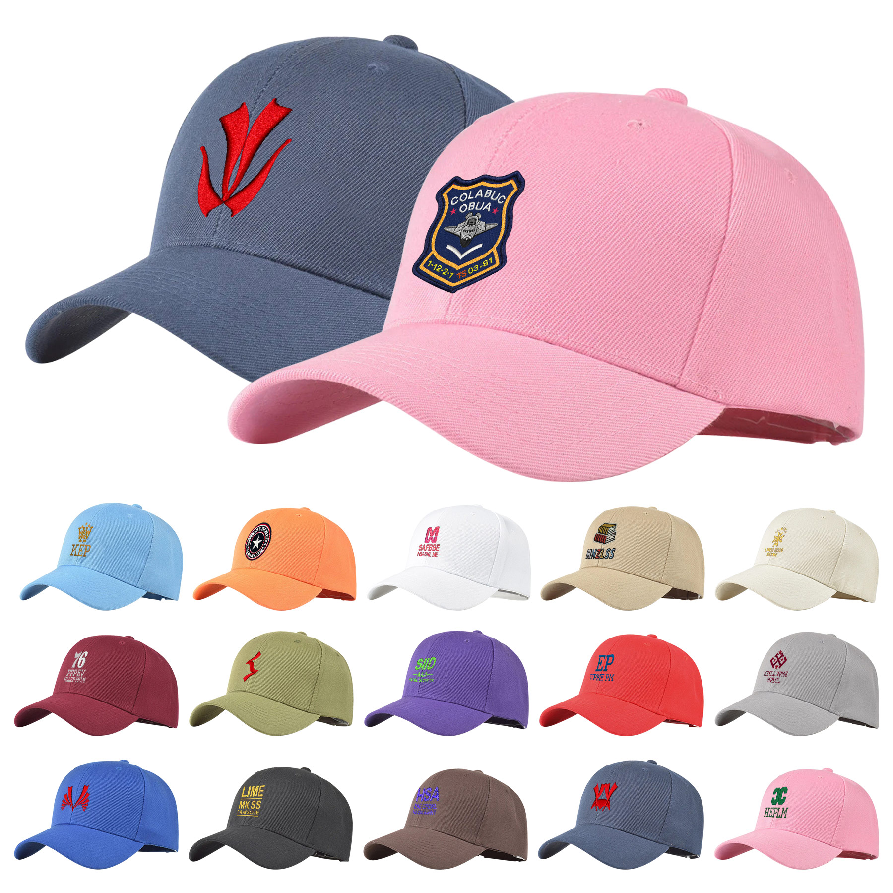 FlyFlyPromos - Six-Panel Transfer Printing Baseball Cap - Promotional Product