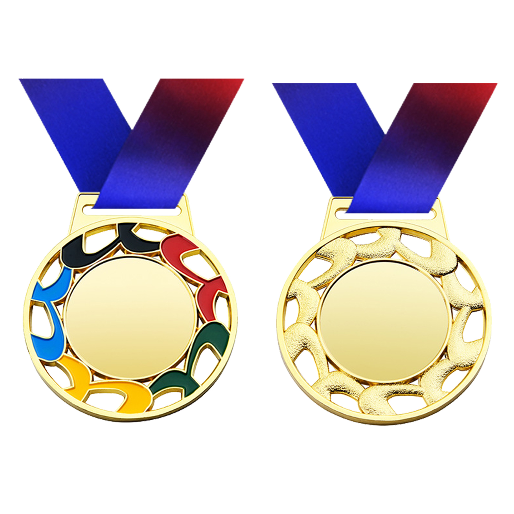 FlyFlyPromos - Gold Zinc Alloy Award Medals Image 10 - Promotional Product