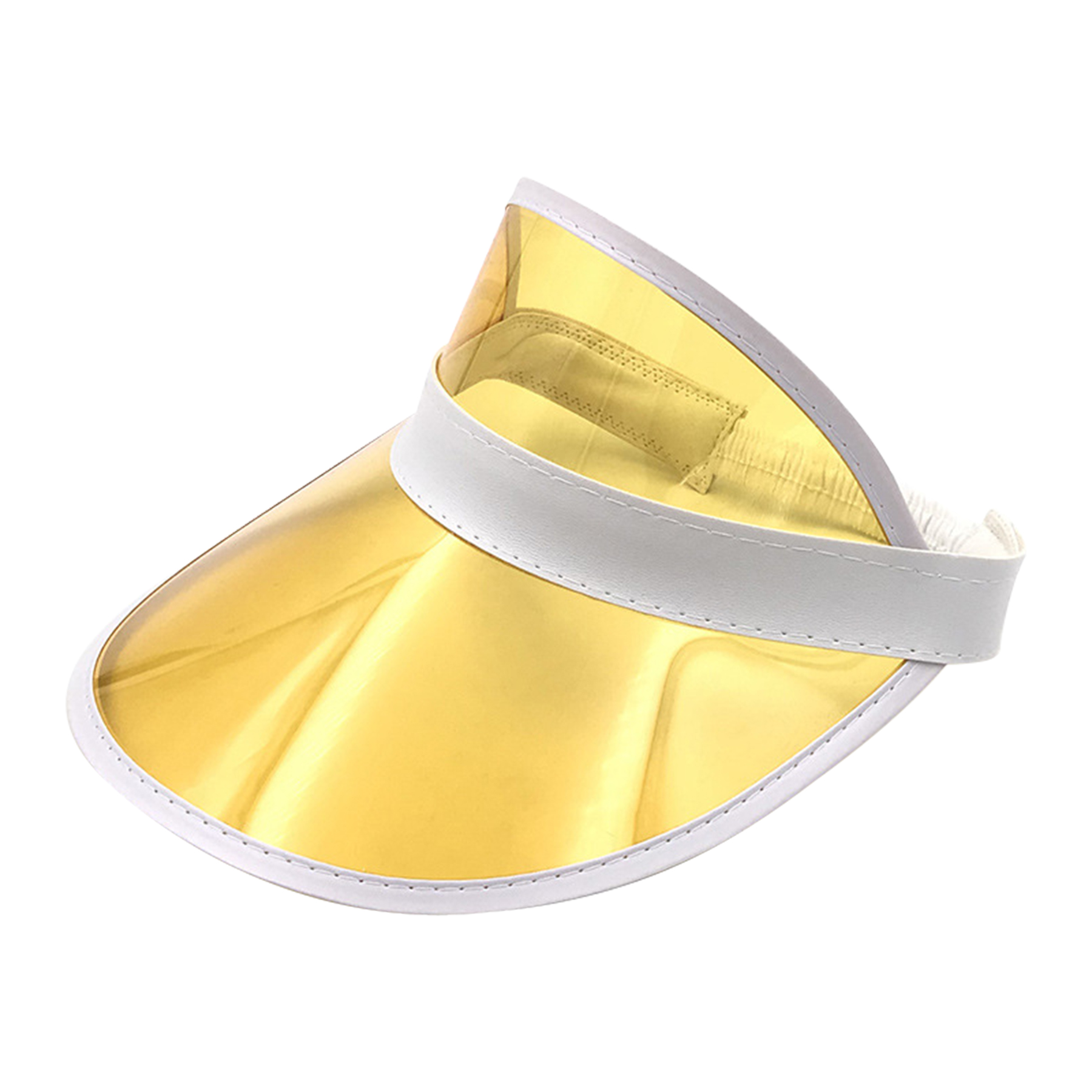 FlyFlyPromos - Plastic Clear Sun Visors with UV Protection Image 2 - Promotional Product