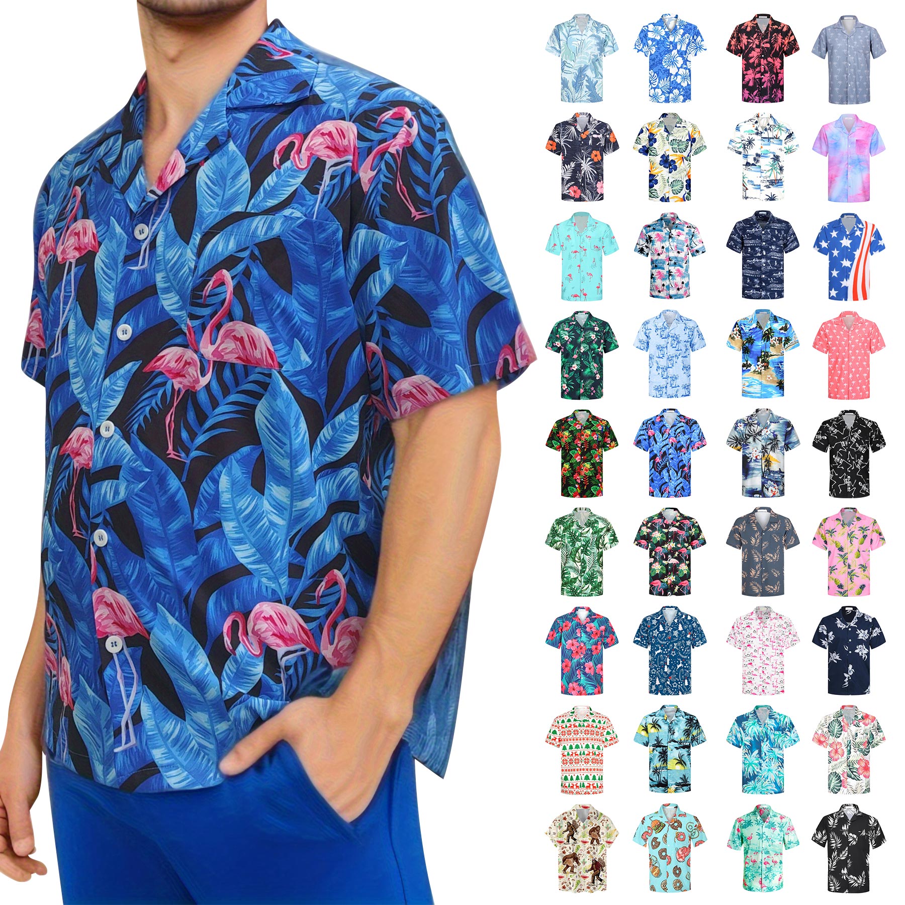 FlyFlyPromos - Hawaiian Shortsleeve Casual Shirt - Promotional Product