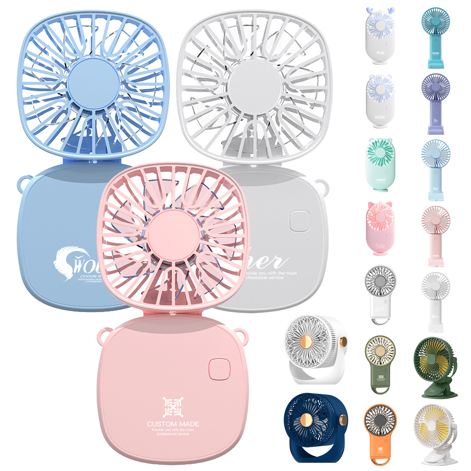 USB Rechargeable Foldable Mini Fan