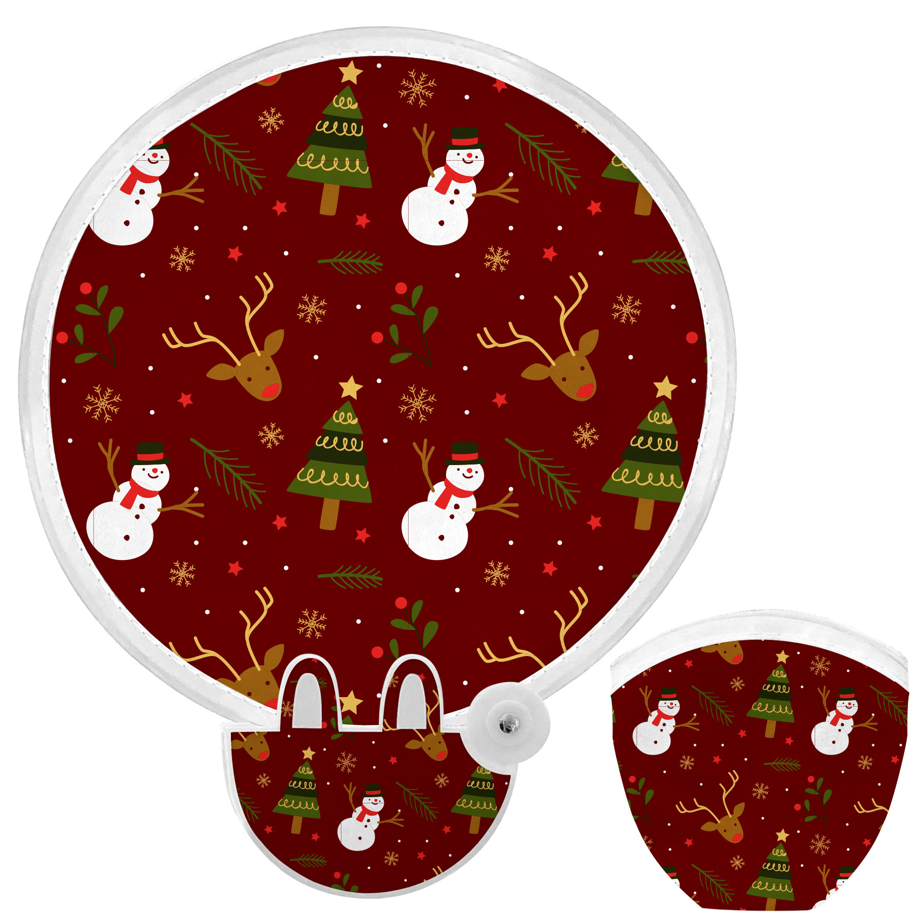 FlyFlyPromos - Polyester Folding Fan with Pouch Image 17 - Promotional Product