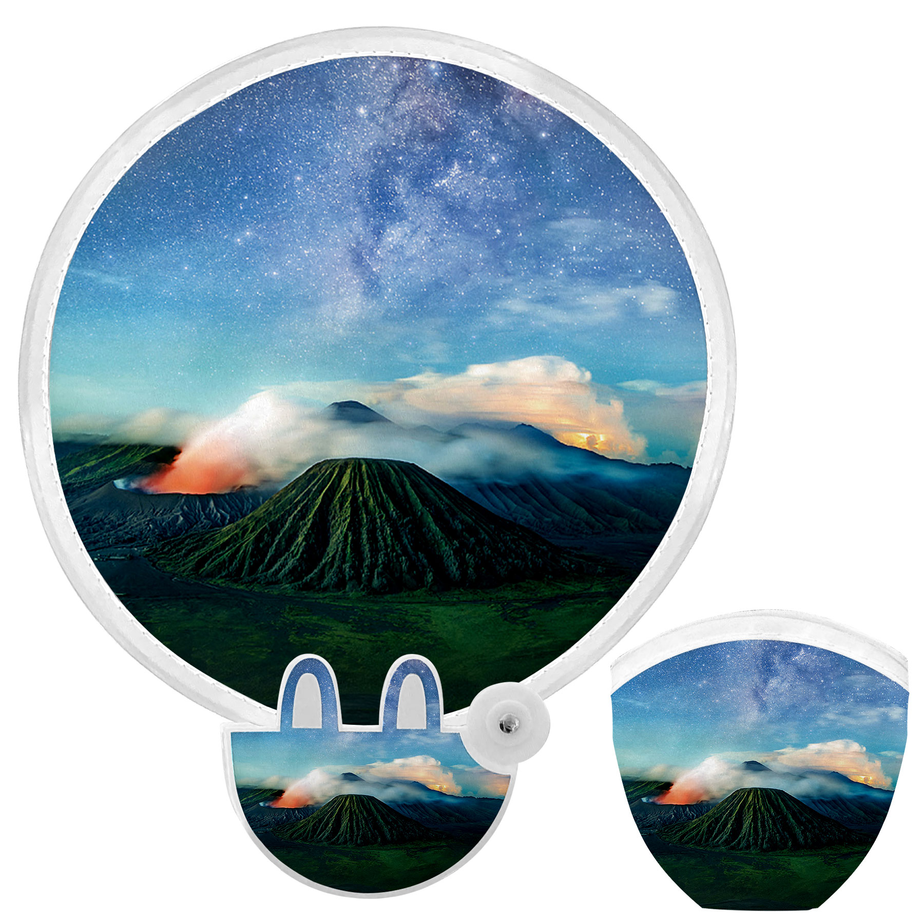 FlyFlyPromos - Polyester Folding Fan with Pouch Image 20 - Promotional Product