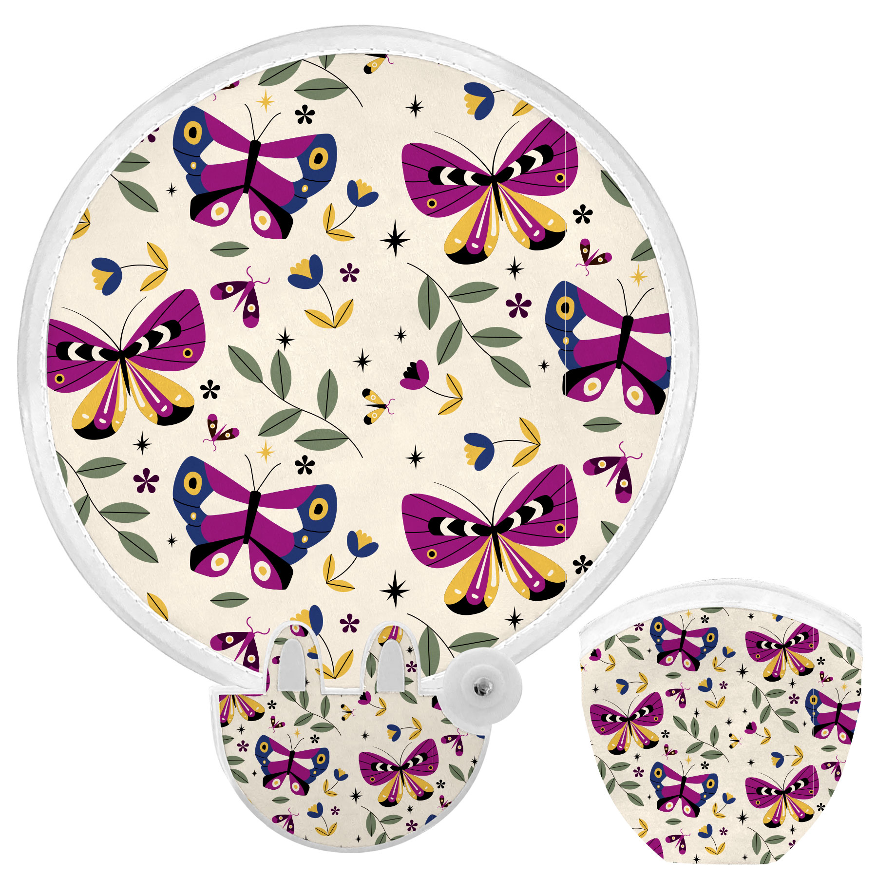 FlyFlyPromos - Polyester Folding Fan with Pouch Image 13 - Promotional Product