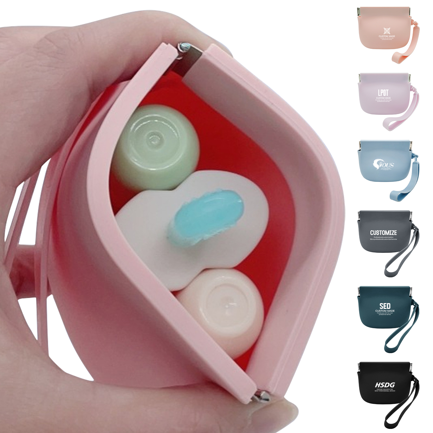 FlyFlyPromos - Pop Up Silicone Coin Bag - Promotional Product
